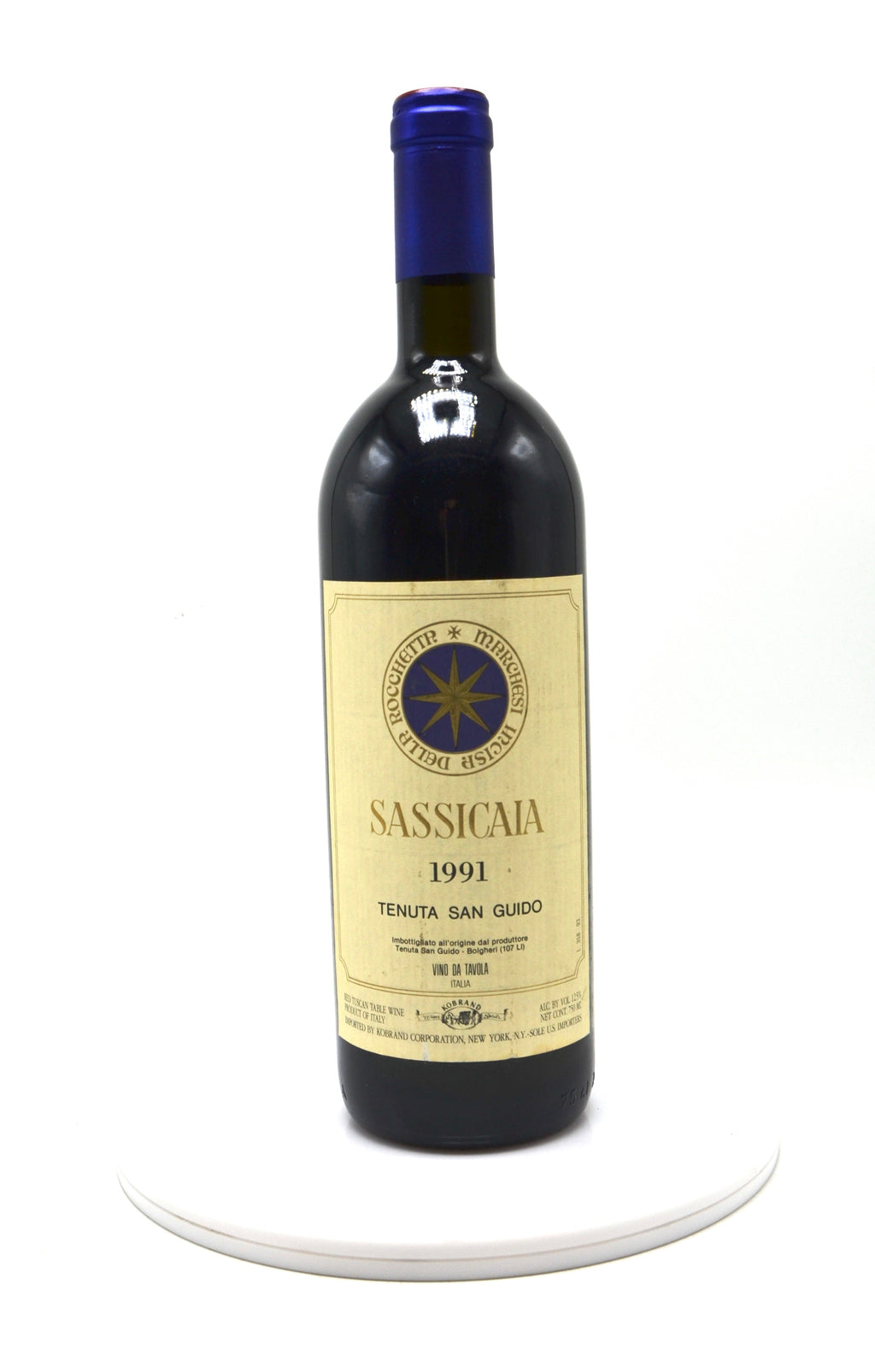 1991 Sassicaia Tenuta San Guido
