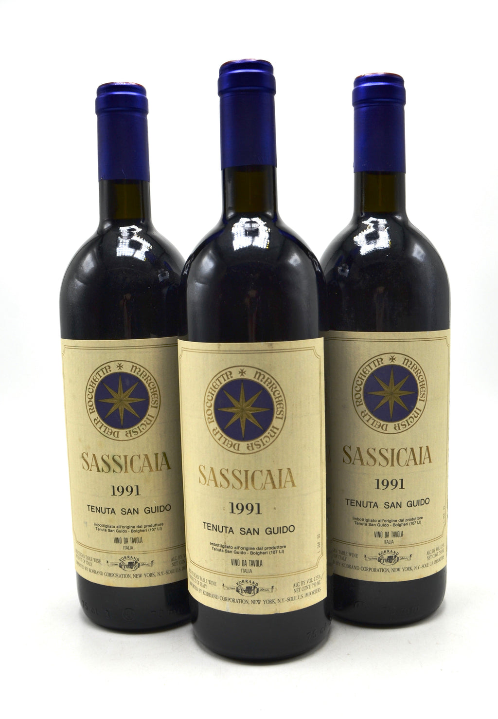 1991 Sassicaia Tenuta San Guido