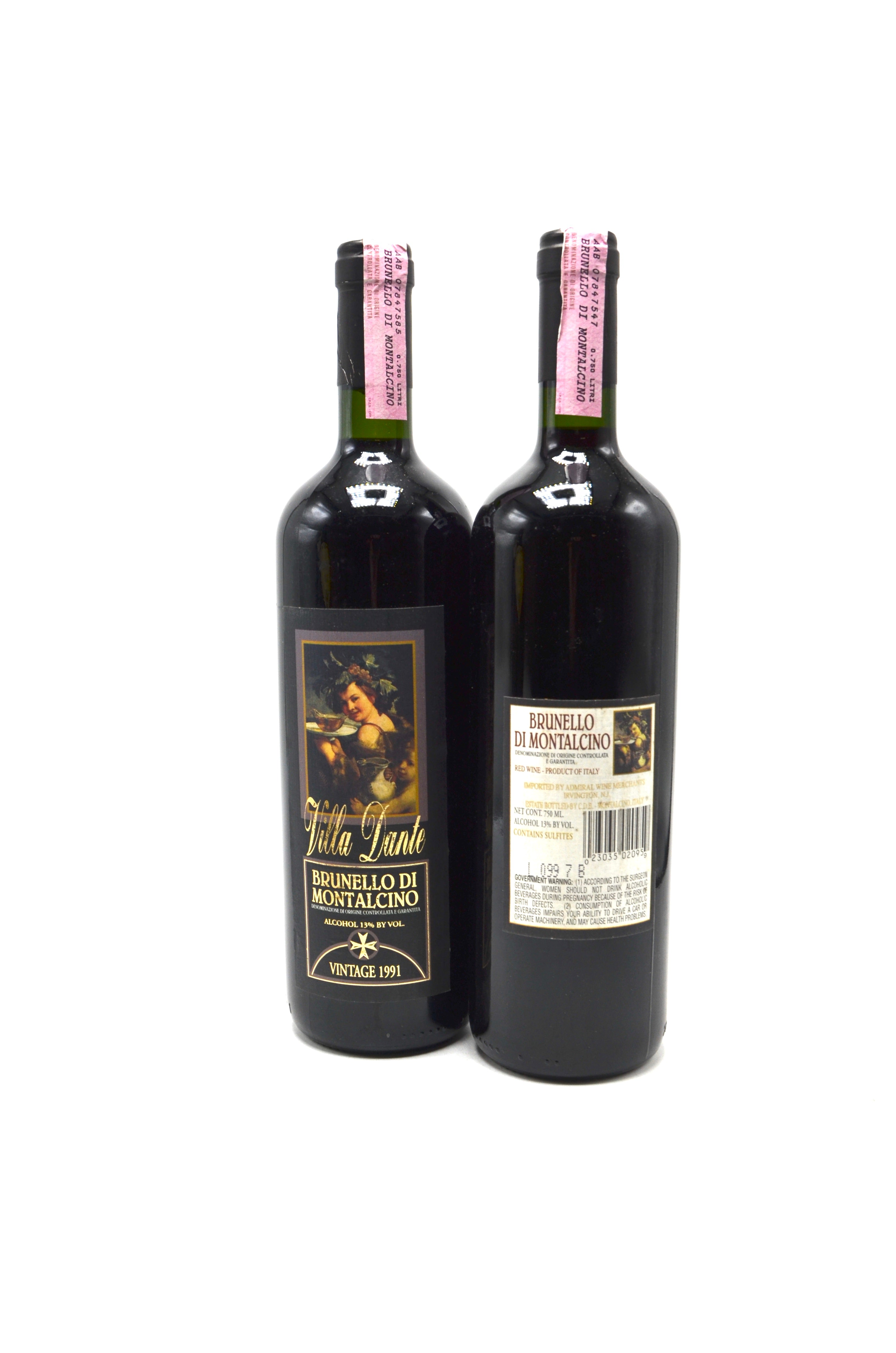 1991 Villa Dante Brunello di Montalcino