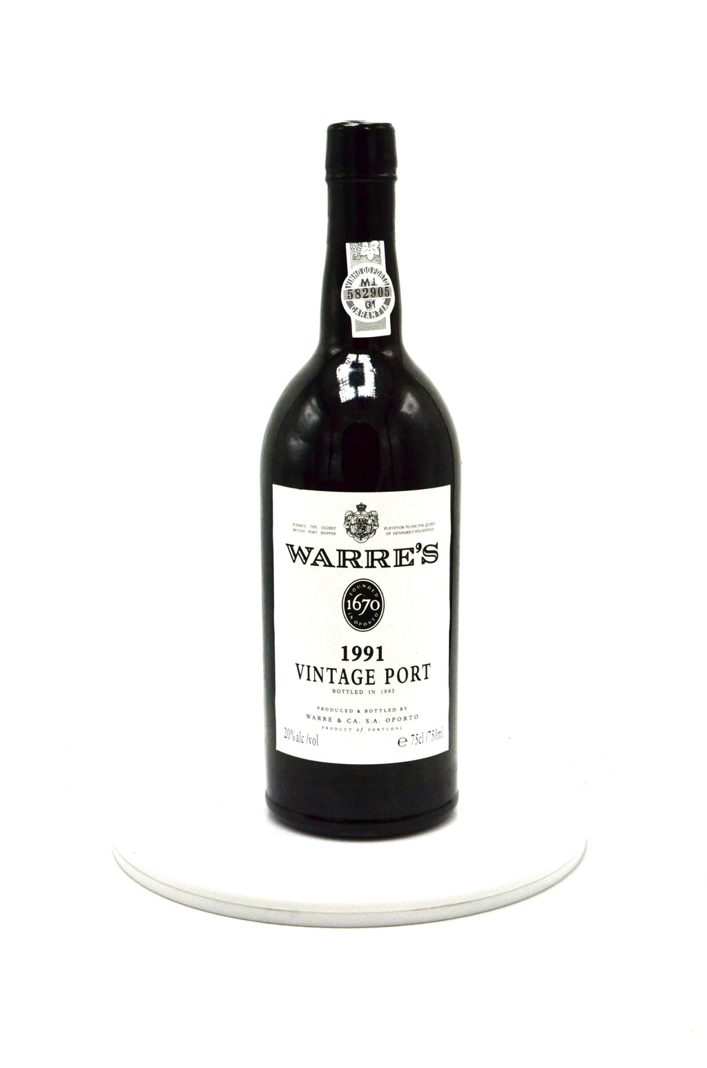 1991 Warre's Vintage Port