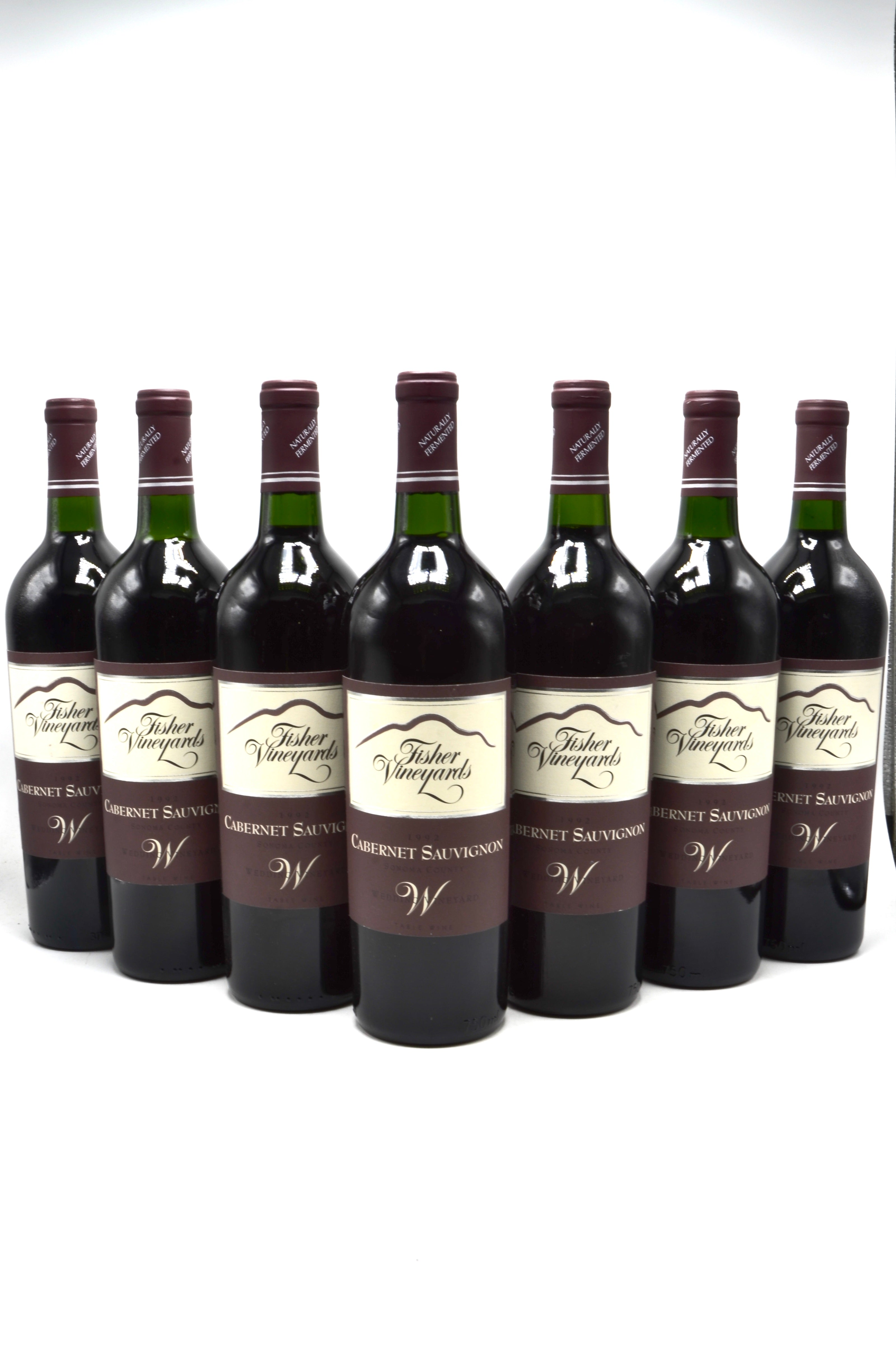 1992 Fisher Vineyards Cabernet Sauvignon, Wedding Vineyard, Sonoma County