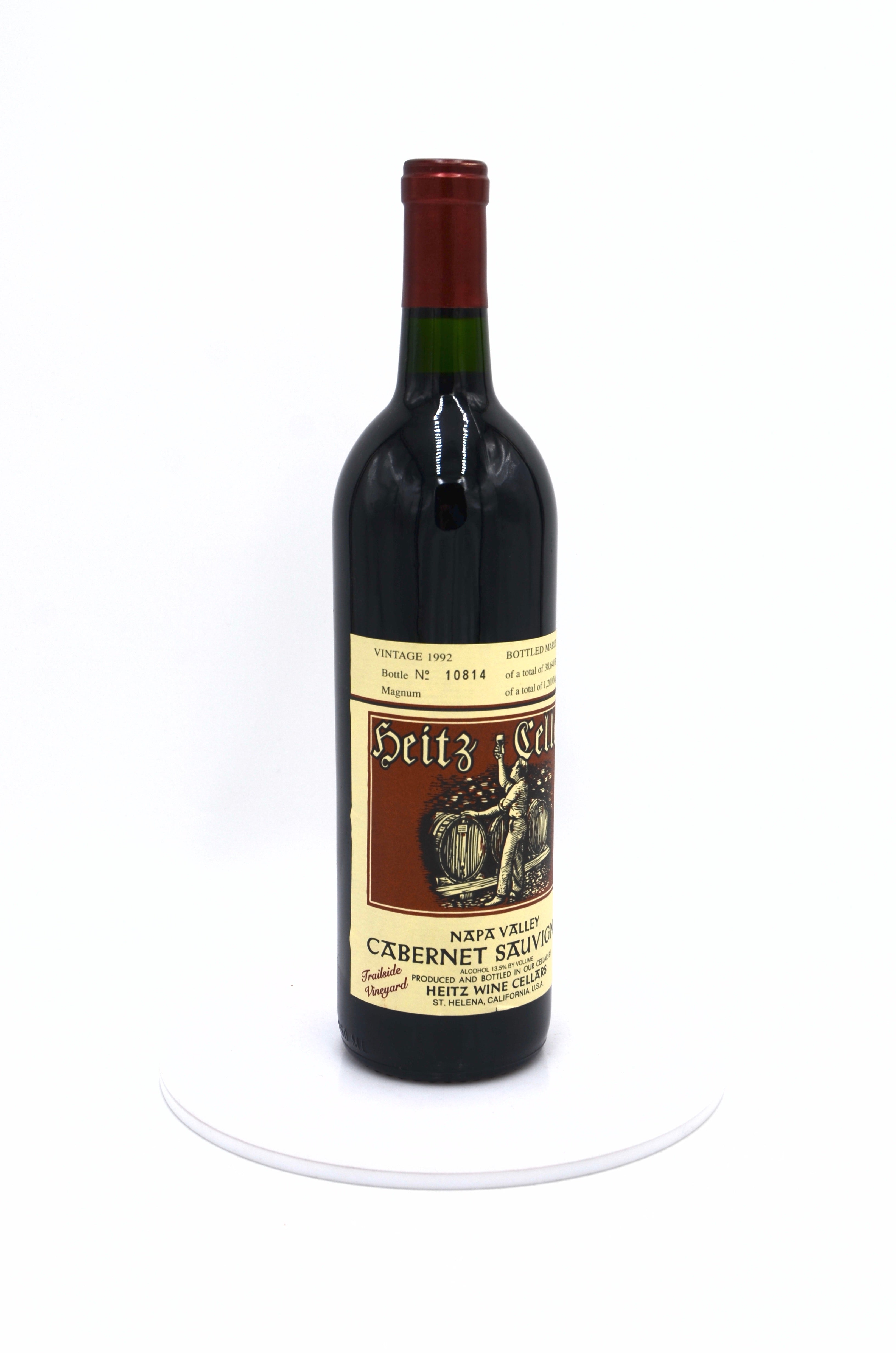 1992 Heitz Cellars Cabernet Sauvignon, Trailside Vineyard, Napa Valley