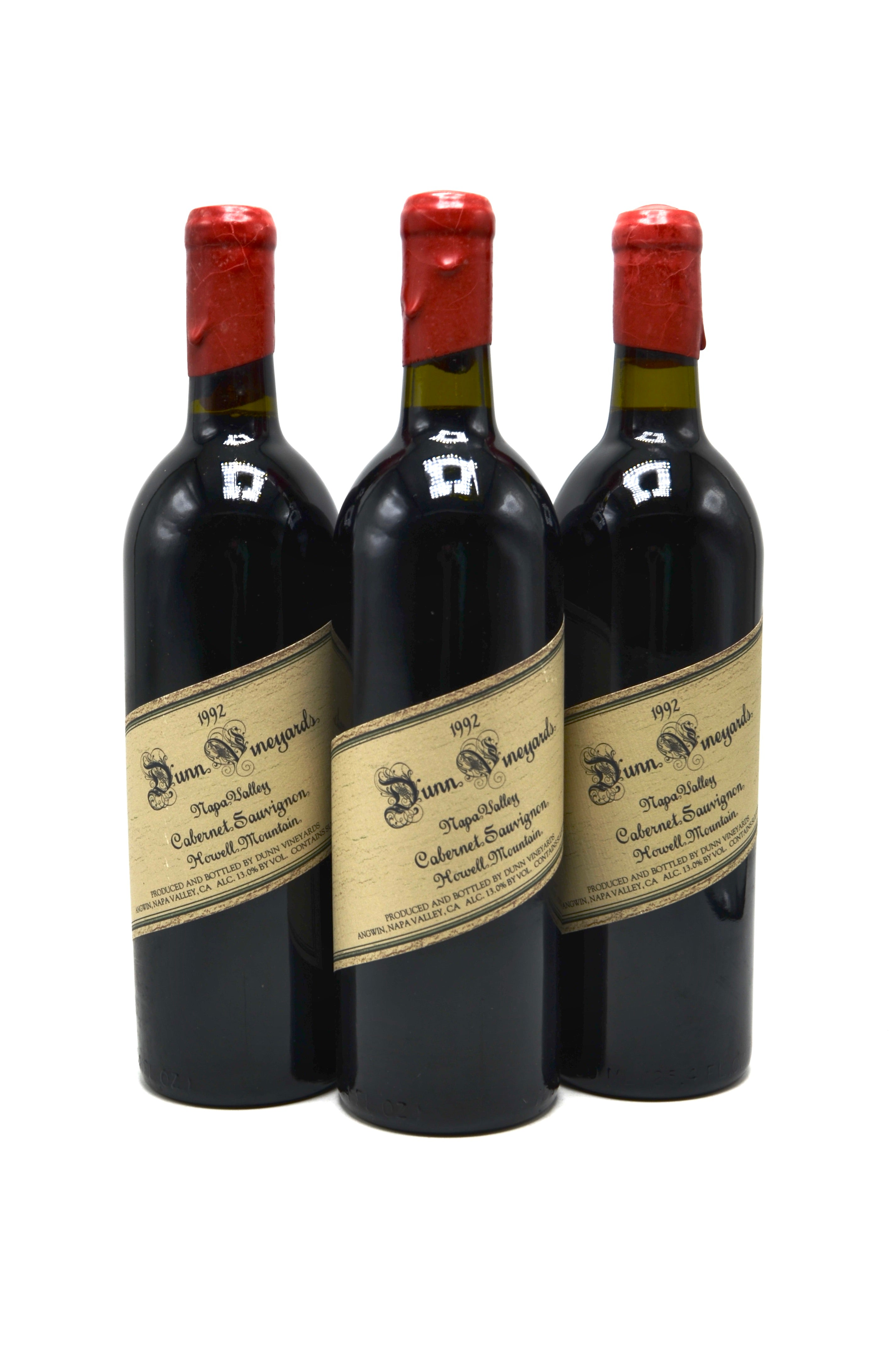1992 Dunn Vineyards Cabernet Sauvignon, Howell Mountain