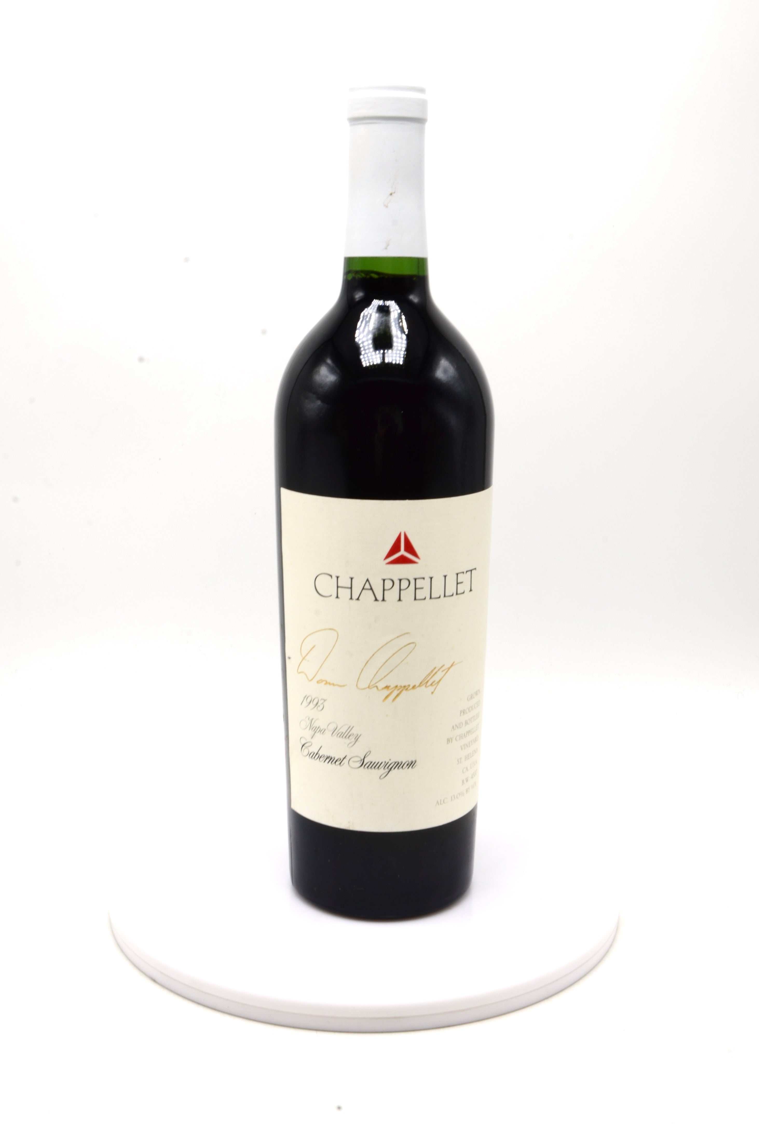 1993 Chappellet Cabernet Sauvignon, Napa Valley