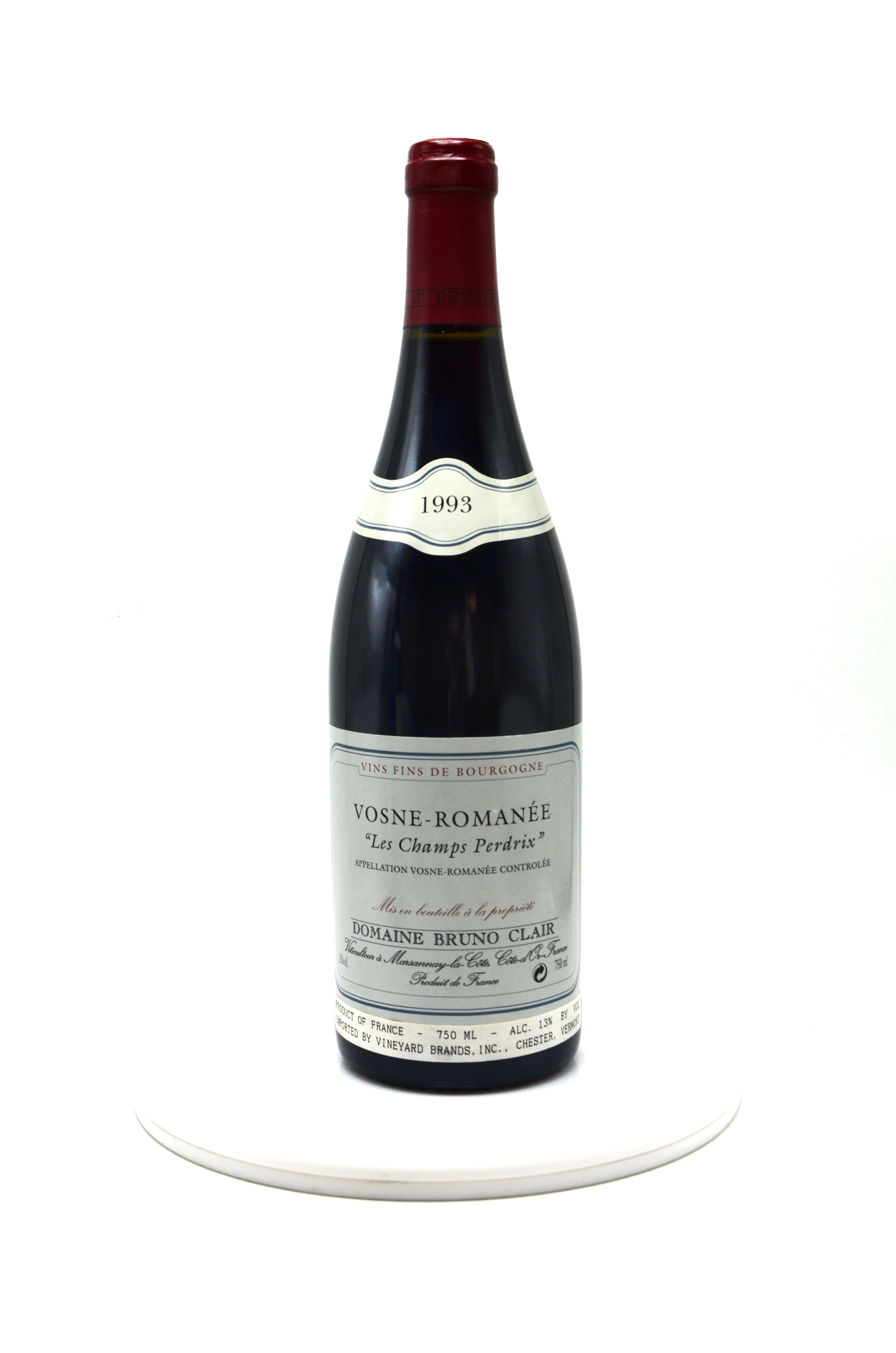 1993 Domaine Bruno Clair Vosne Romanee, Les Champs Perdrix