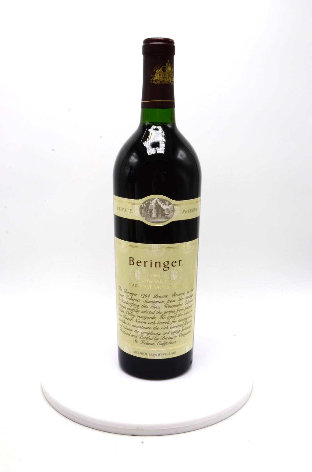 1993 Beringer Vineyards Private Reserve Cabernet Sauvignon, Napa Valley