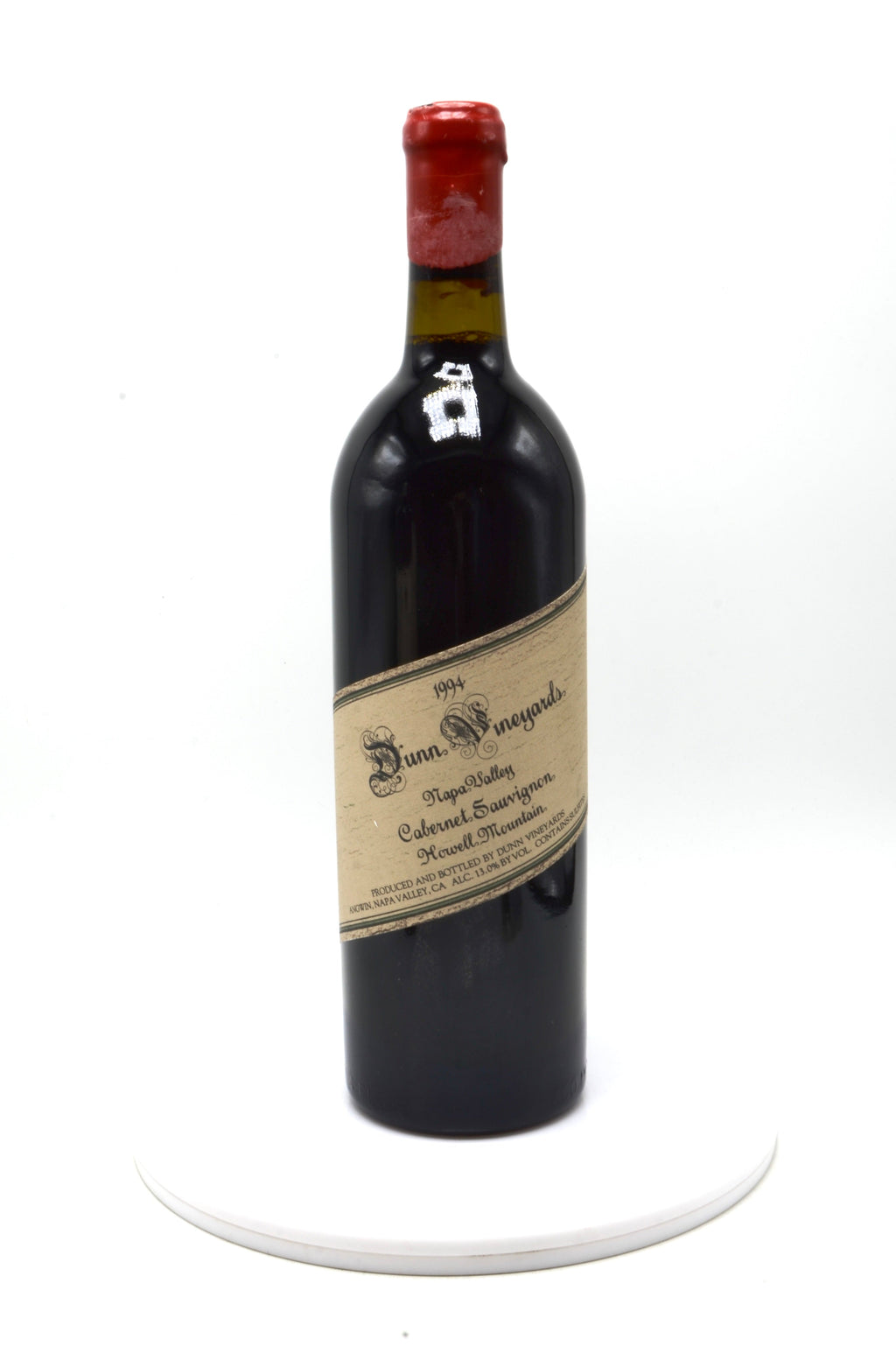 1994 Dunn Vineyards Cabernet Sauvignon, Howell Mountain