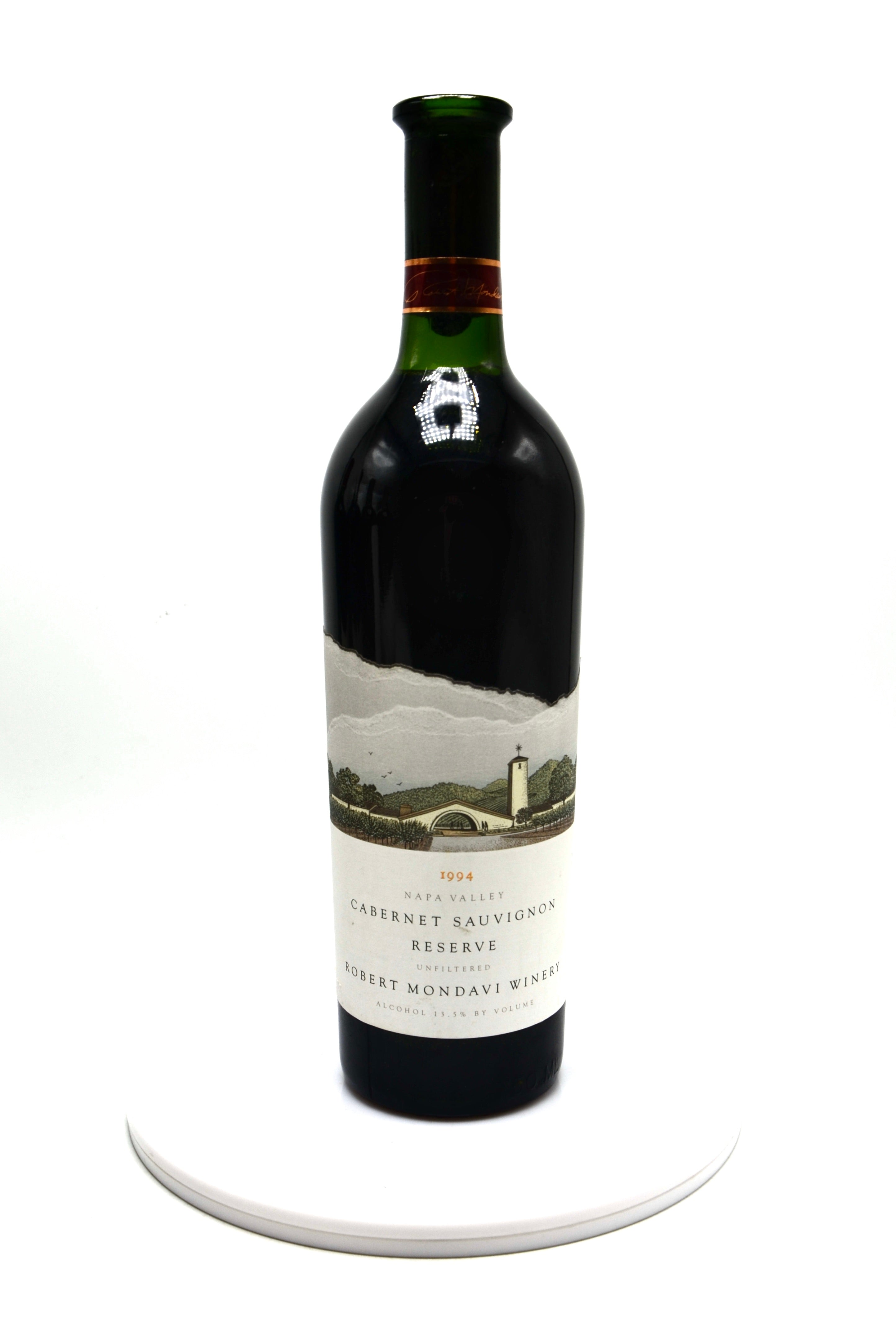 1994 Robert Mondavi Reserve Cabernet Sauvignon, Unfiltered, Napa Valley