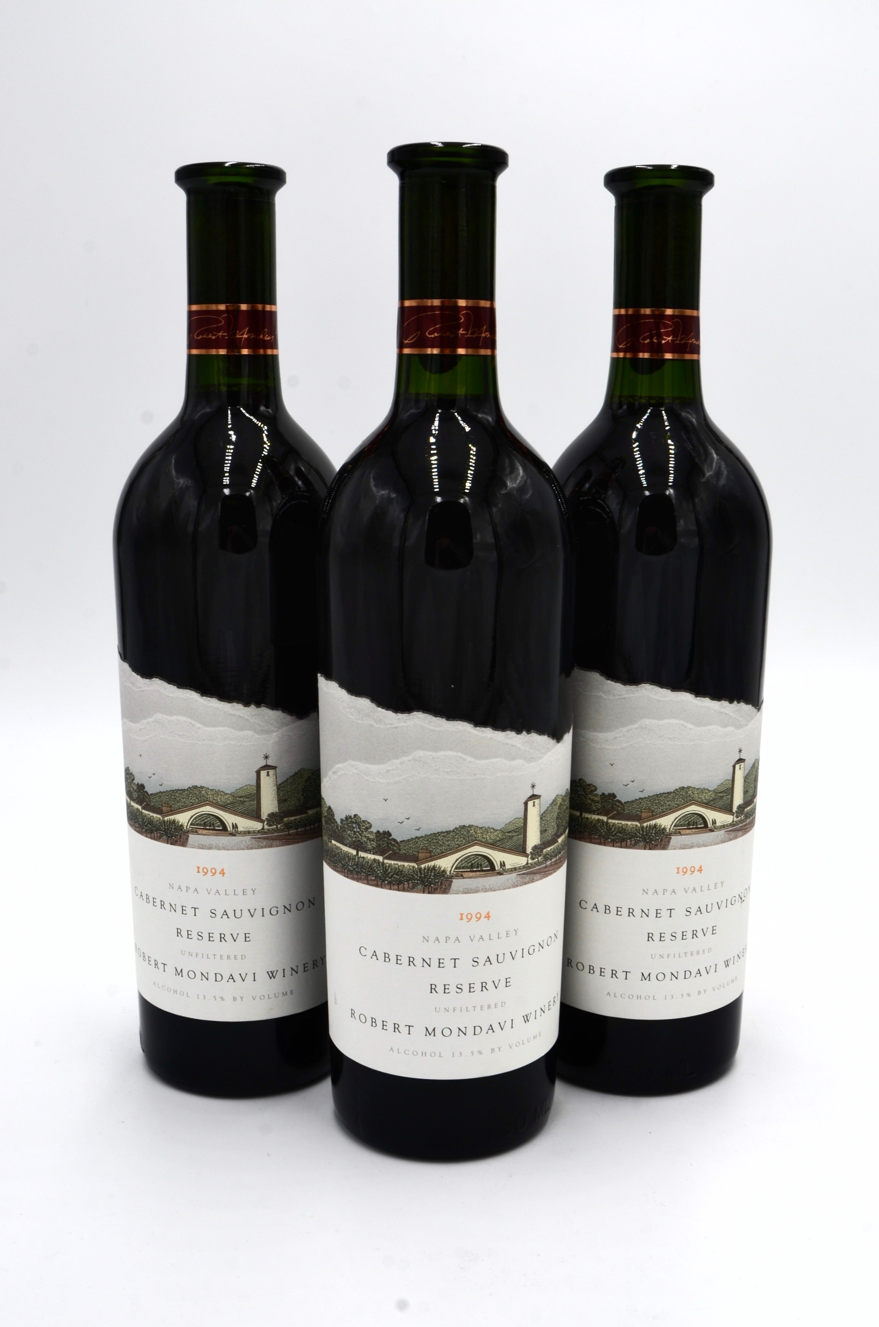 1994 Robert Mondavi Reserve Cabernet Sauvignon, Unfiltered, Napa Valley
