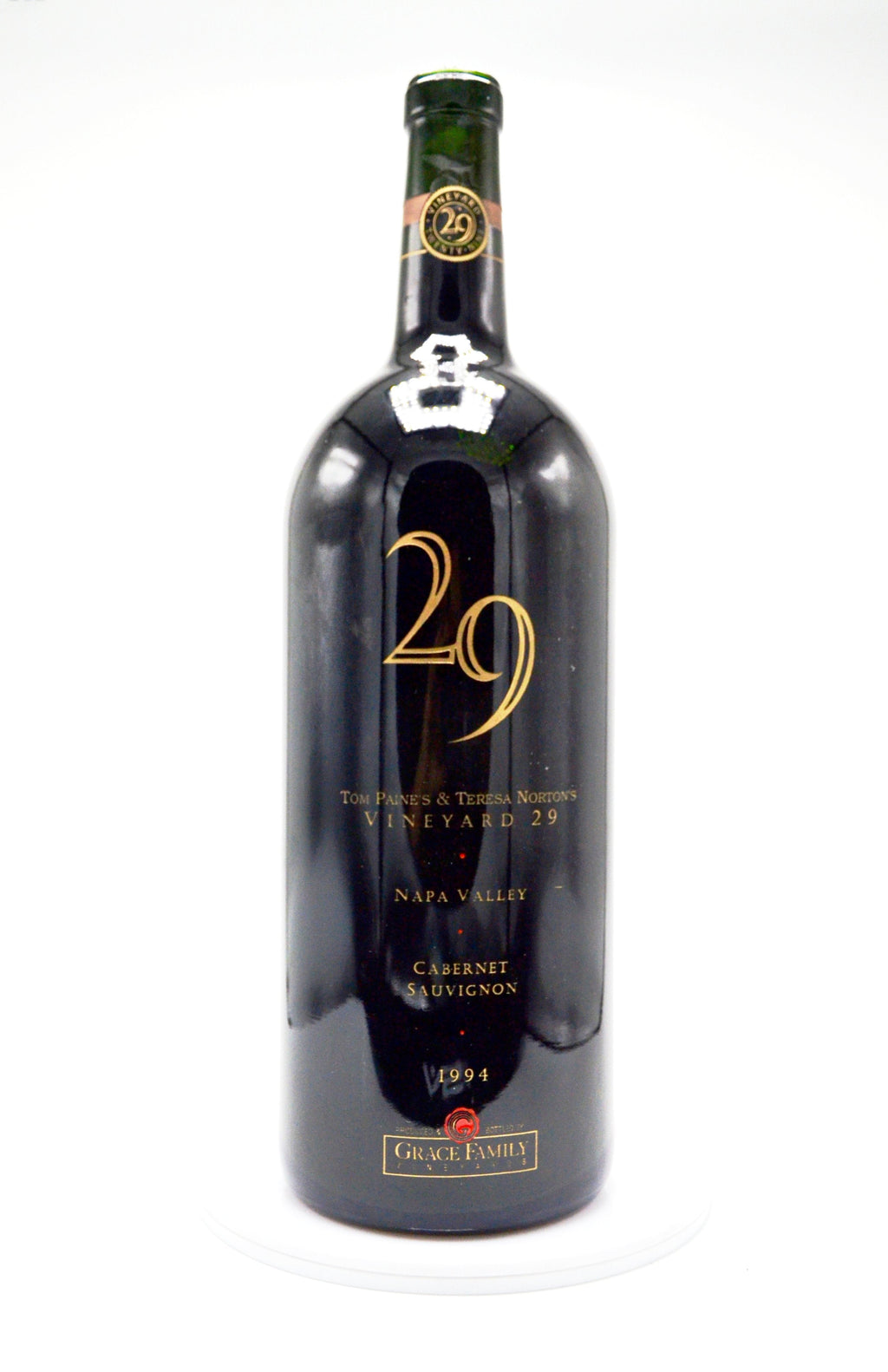 1994 Grace Family Vineyards Cabernet Sauvignon, Vineyard 29 Estate, St. Helena, Napa Valley (double-magnum)