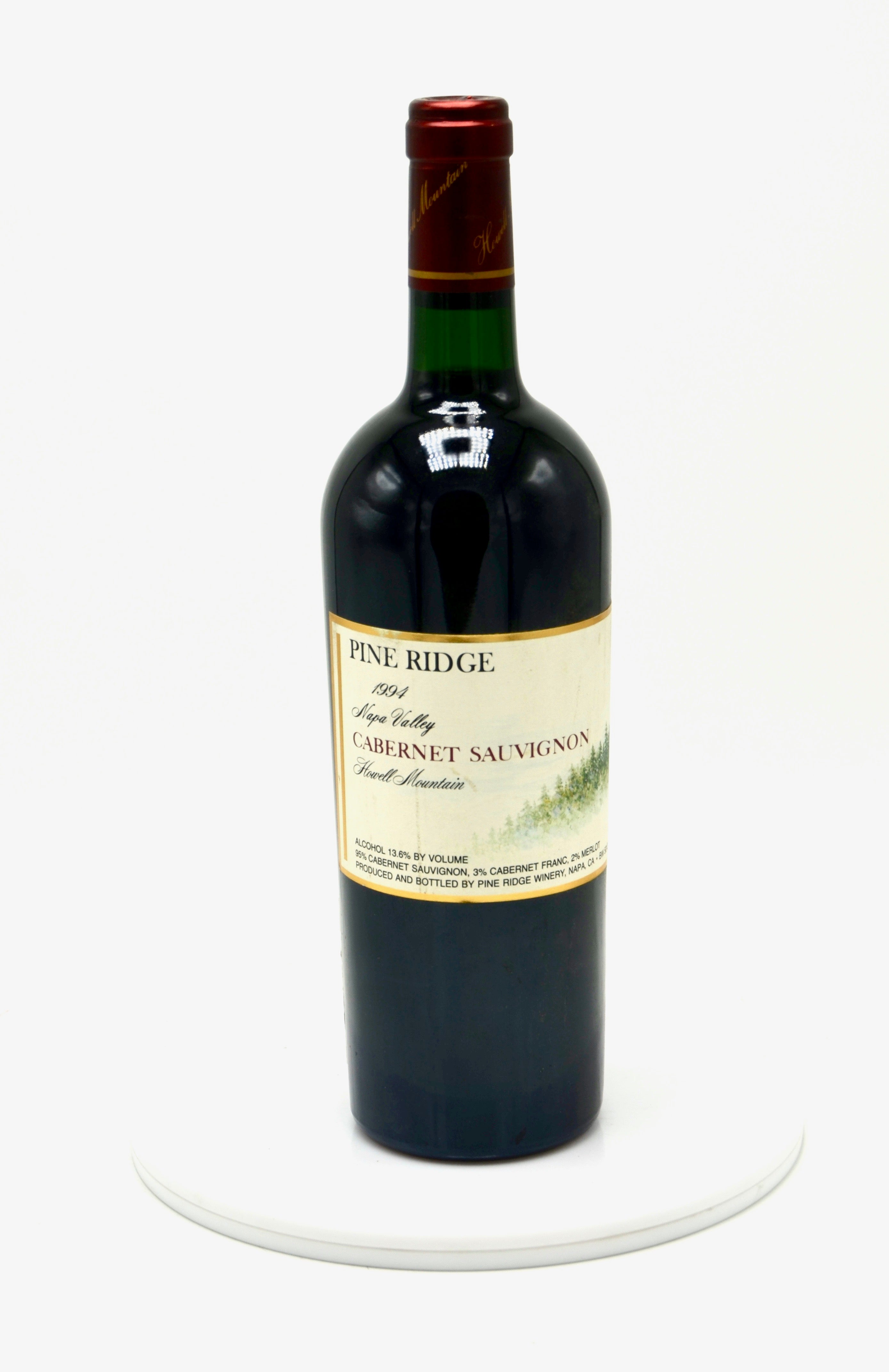 1994 Pine Ridge Cabernet Sauvignon, Howell Mountain