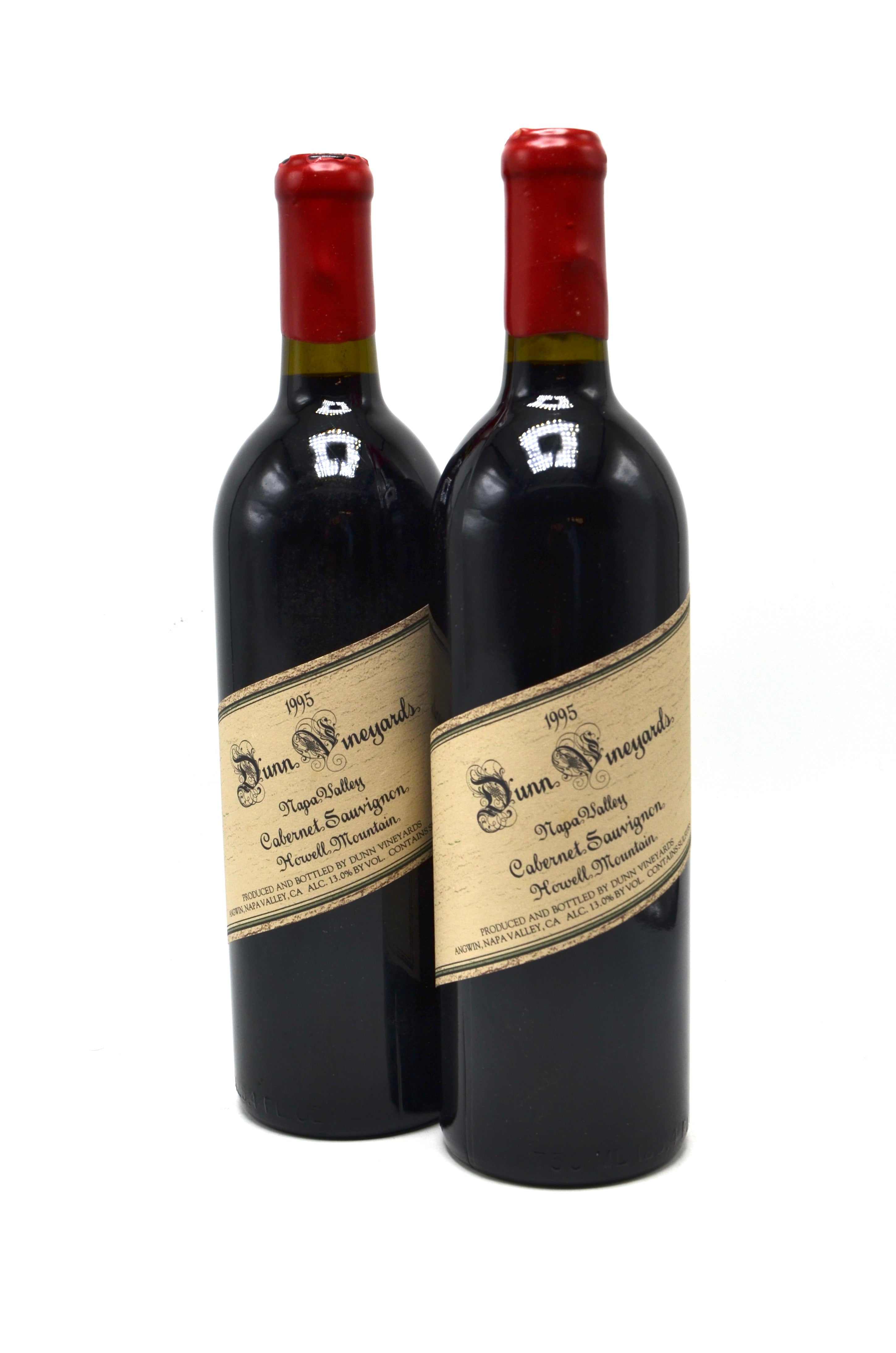 1995 Dunn Vineyards Cabernet Sauvignon, Howell Mountain