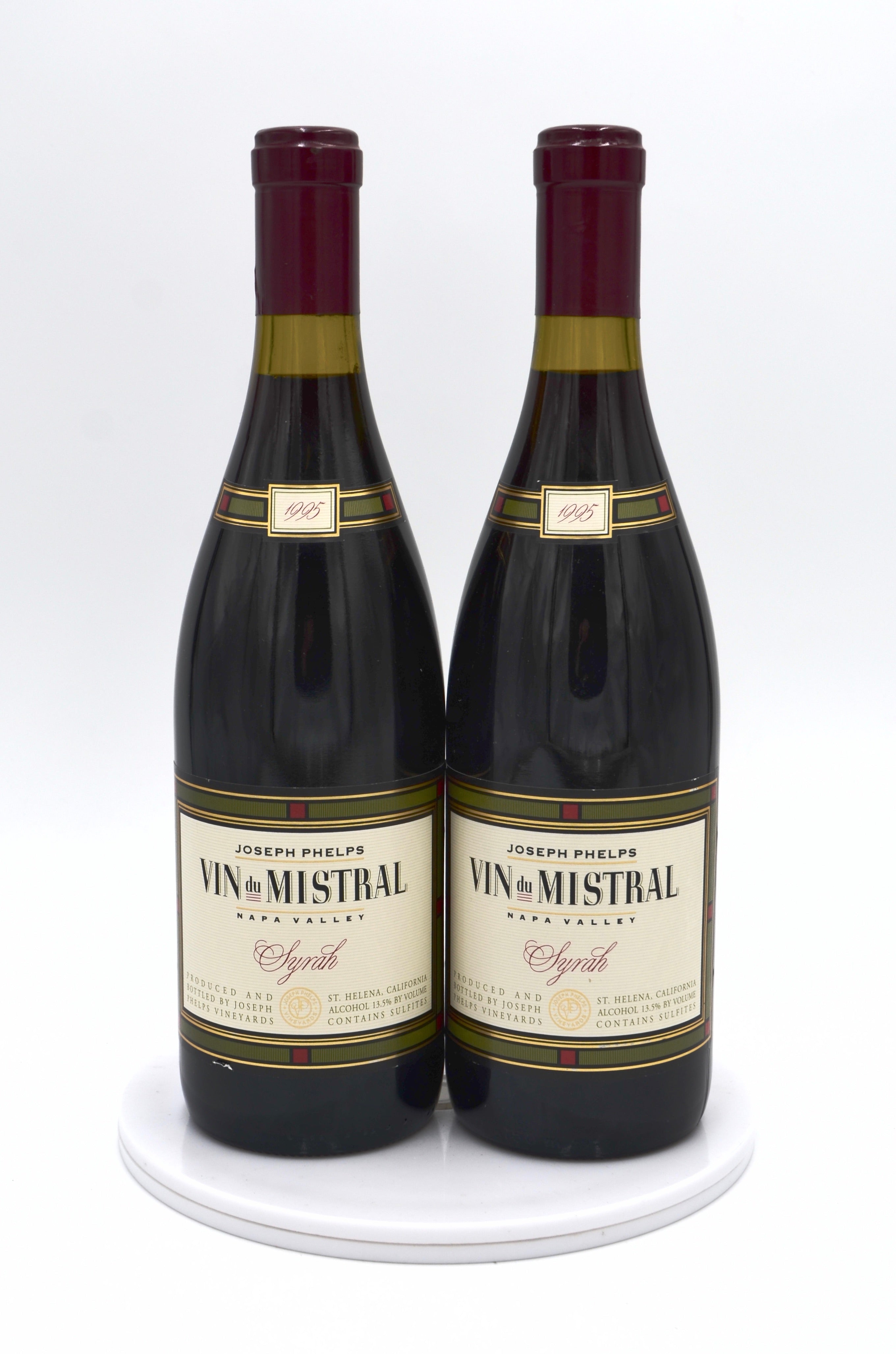 1995 Joseph Phelps Vineyards Syrah, Vin du Mistral, Napa Valley
