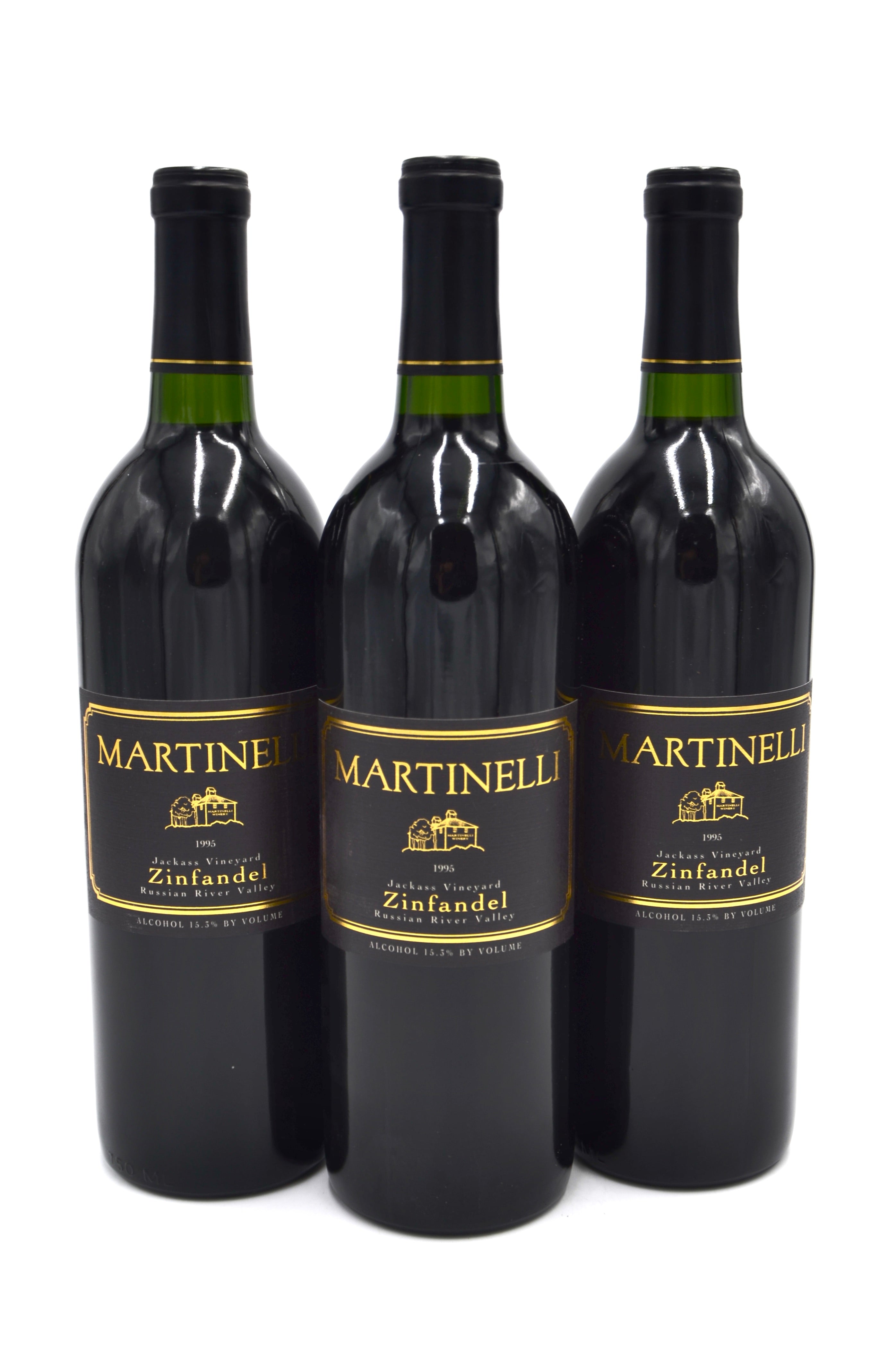 1995 Martinelli Zinfandel, Jackass Vineyard, Russian River Valley, Sonoma County