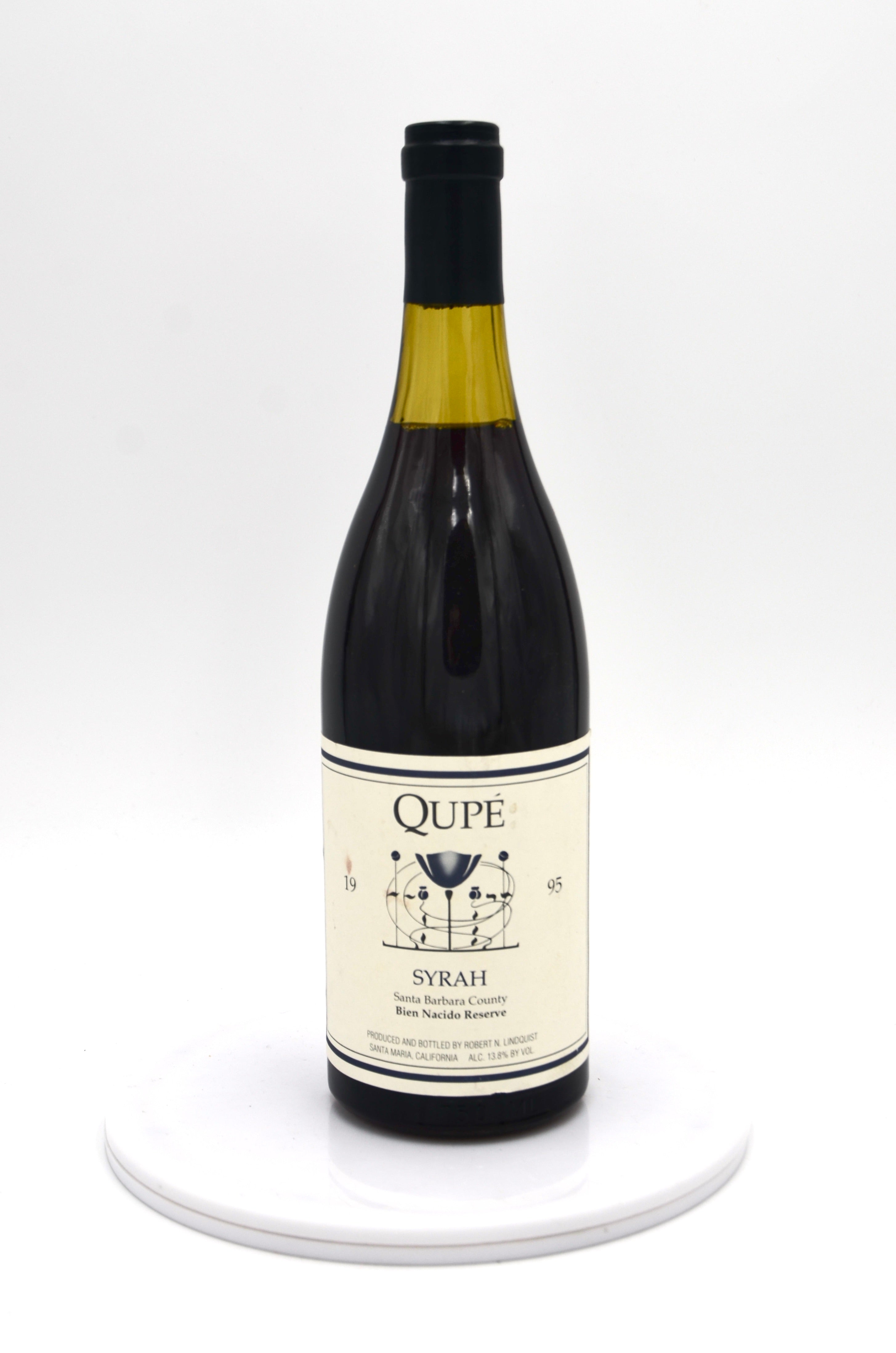 1995 Qupe Syrah, Bien Nacido Reserve Vineyard, Santa Maria Valley