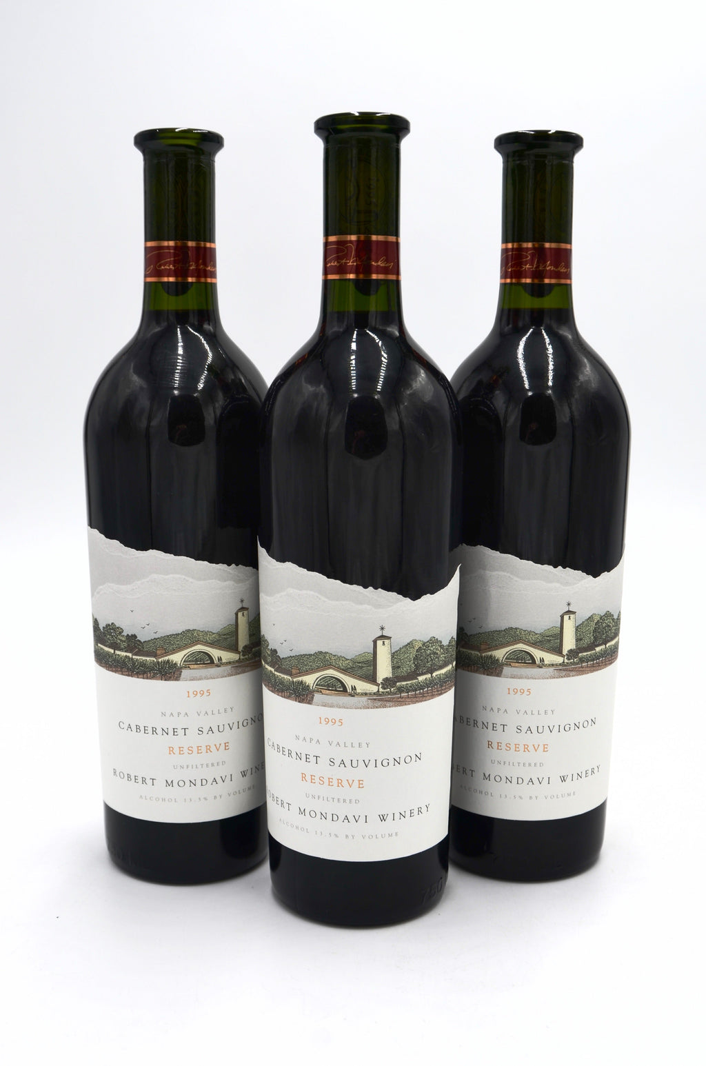 1995 Robert Mondavi Reserve Cabernet Sauvignon, Unfiltered, Napa Valley