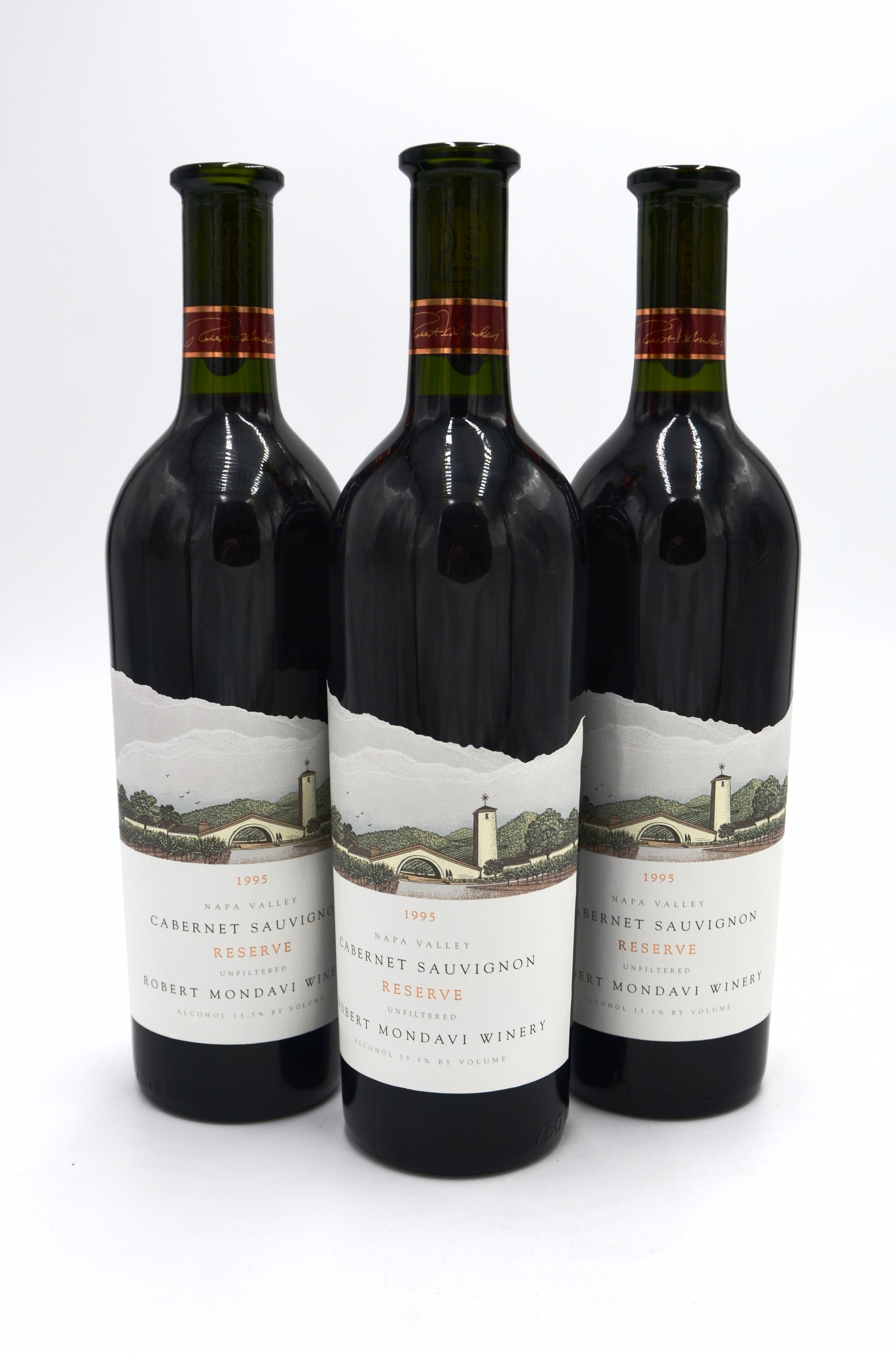 1995 Robert Mondavi Reserve Cabernet Sauvignon, Unfiltered, Napa Valley