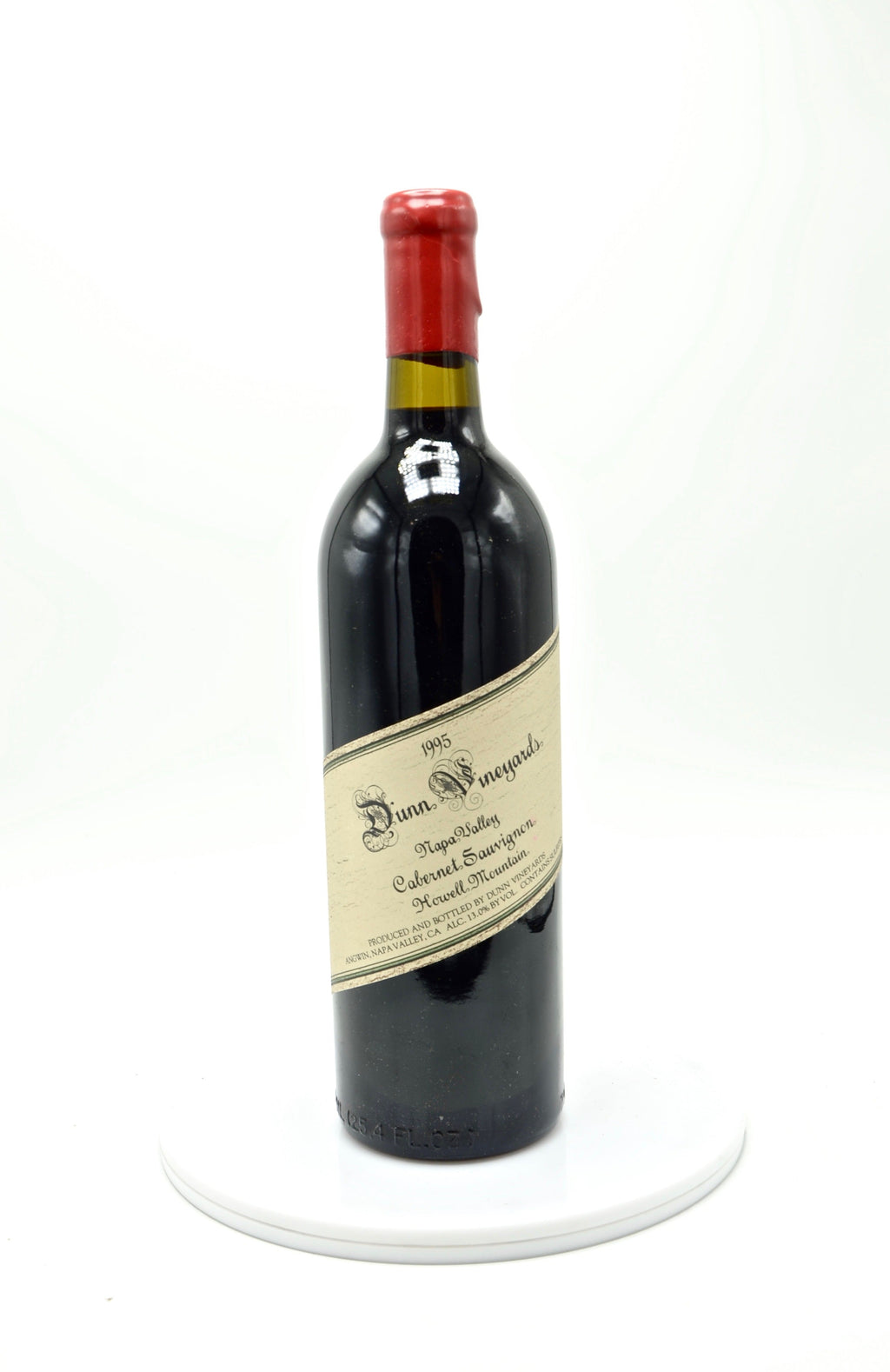 1995 Dunn Vineyards Cabernet Sauvignon, Howell Mountain