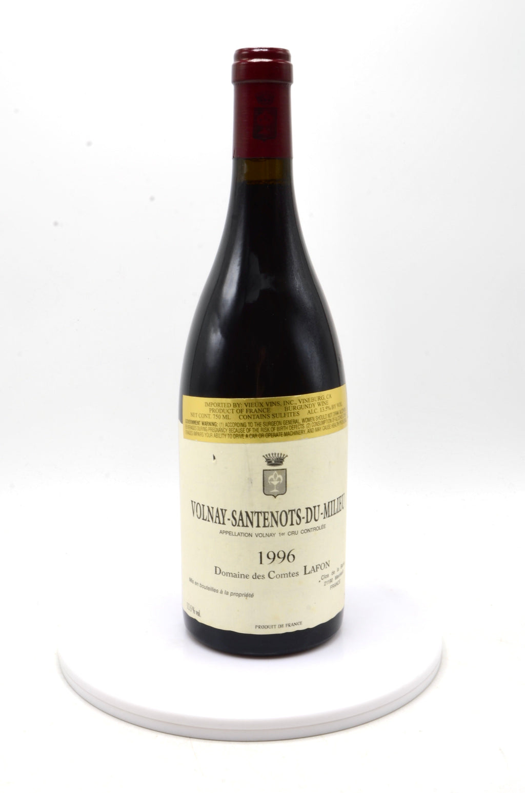 1996 Domaine des Comtes Lafon Volnay, Santenots-du-Milieu, Premier Cru