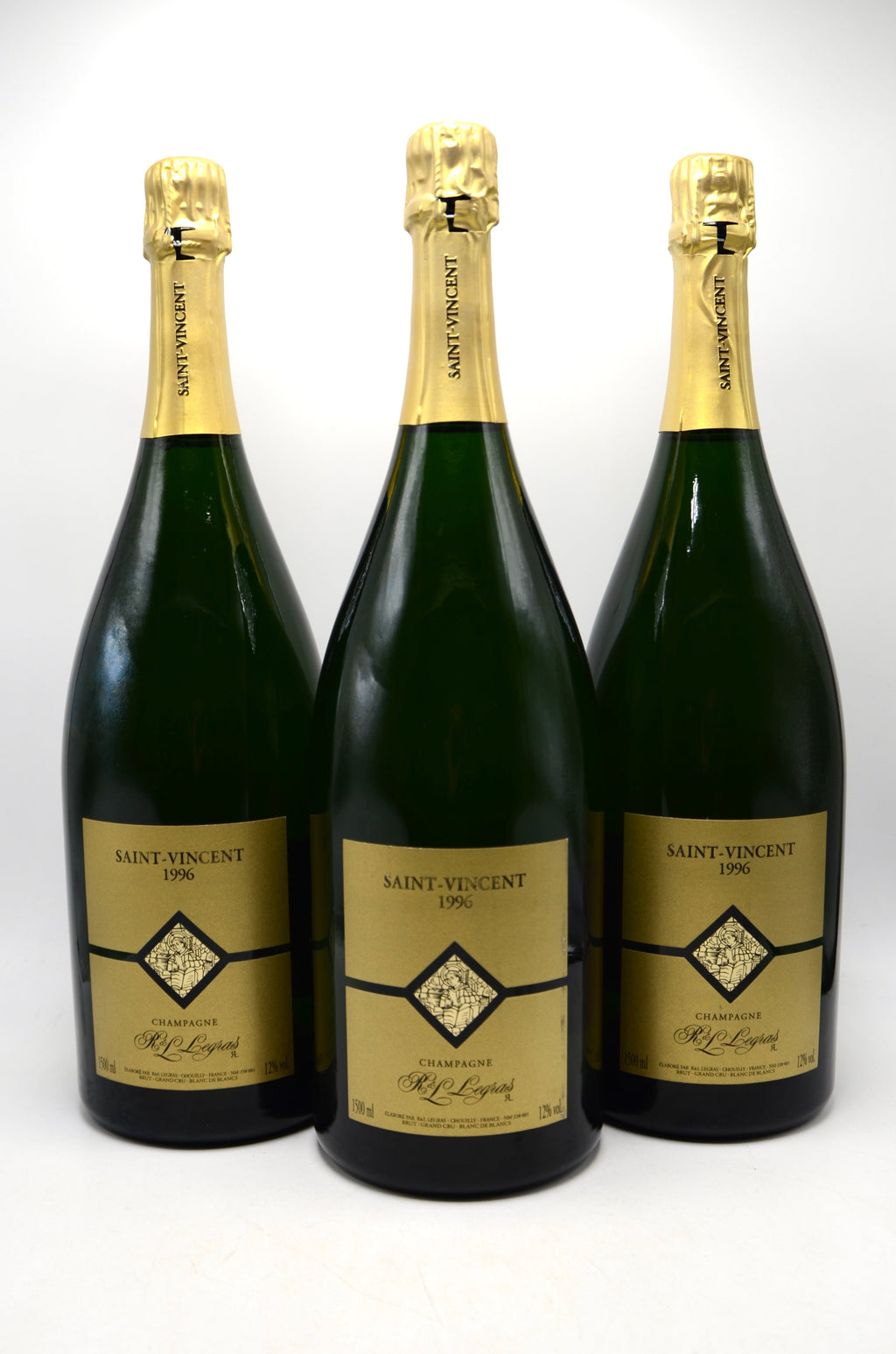 1996 R. & L. Legras Saint-Vincent Blanc de Blancs Vintage Brut Champagne, Grand Cru (magnum)