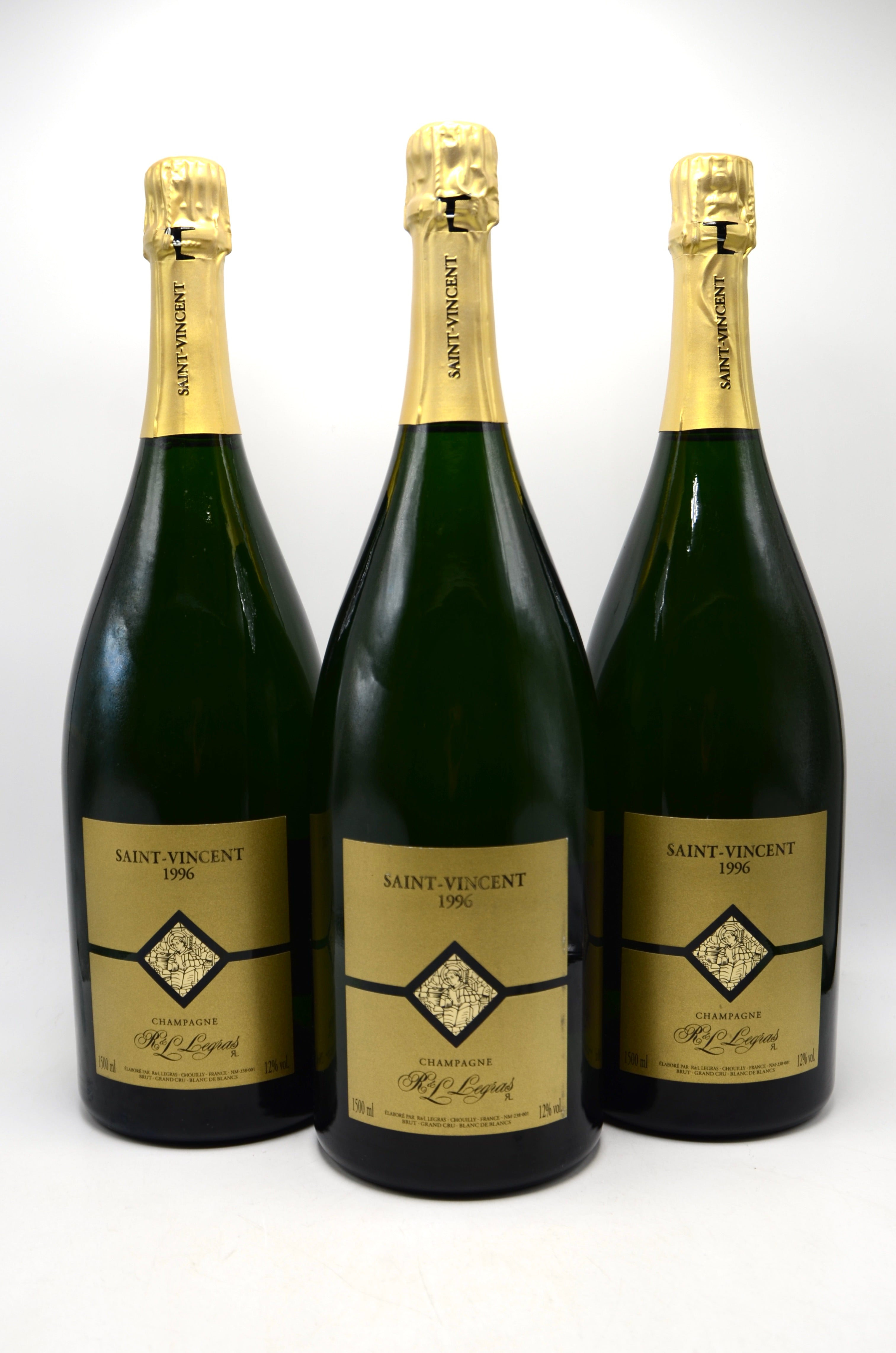 1996 R. & L. Legras Saint-Vincent Blanc de Blancs Vintage Brut Champagne, Grand Cru (magnum)