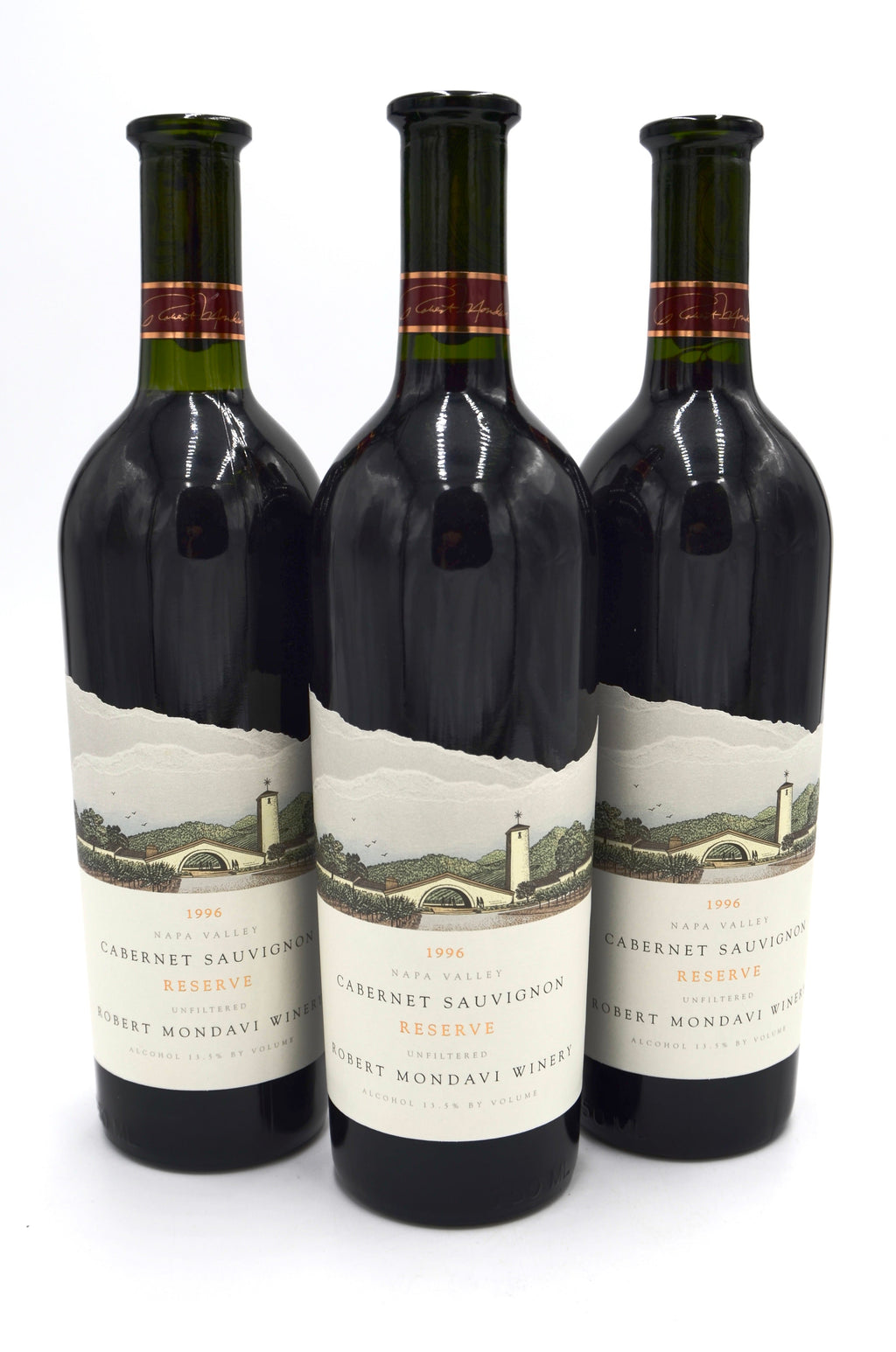 1996 Robert Mondavi Reserve Cabernet Sauvignon, Unfiltered, Napa Valley