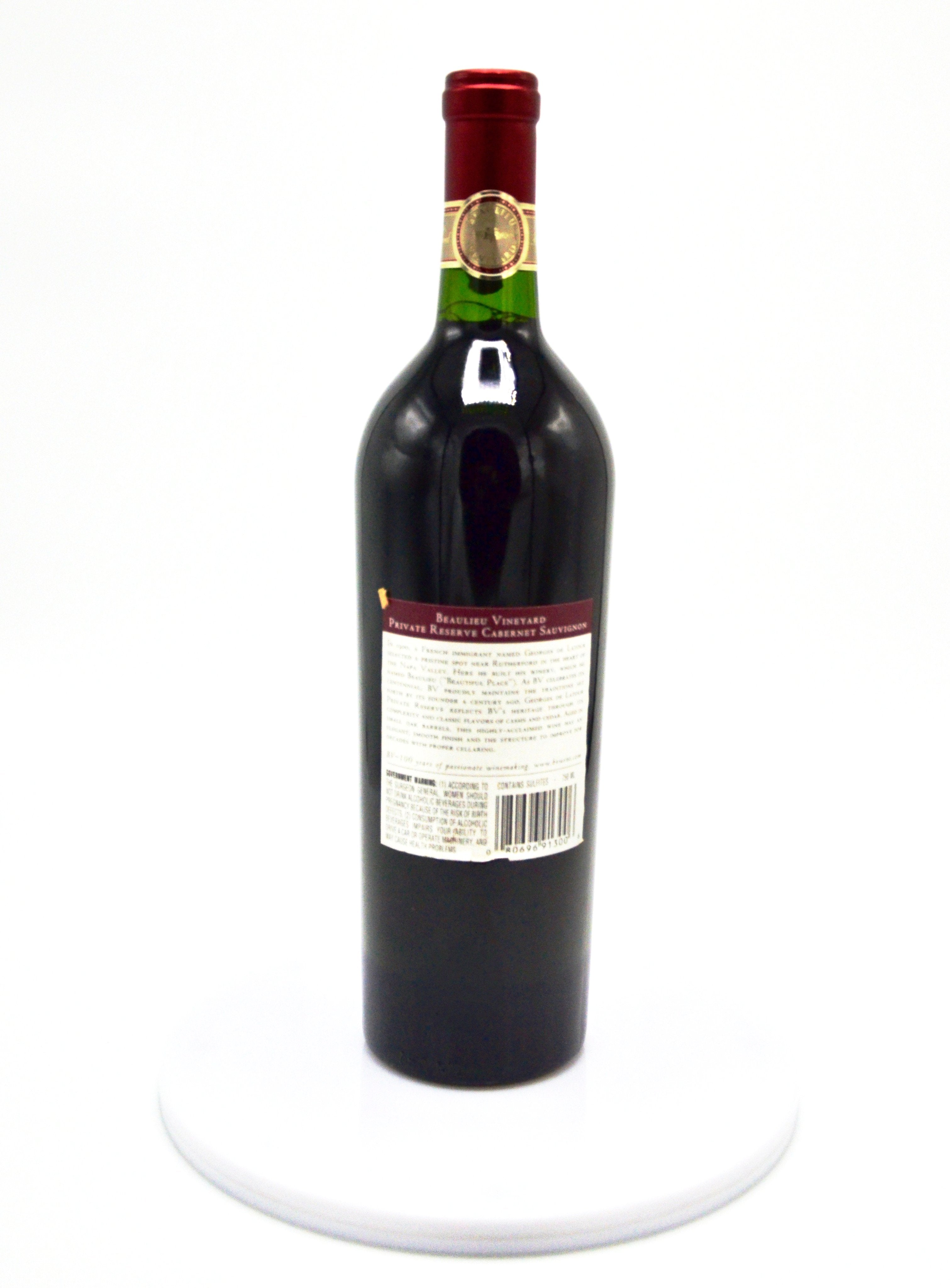 1996 Beaulieu Vineyard Georges de Latour Private Reserve Cabernet Sauvignon, Napa Valley