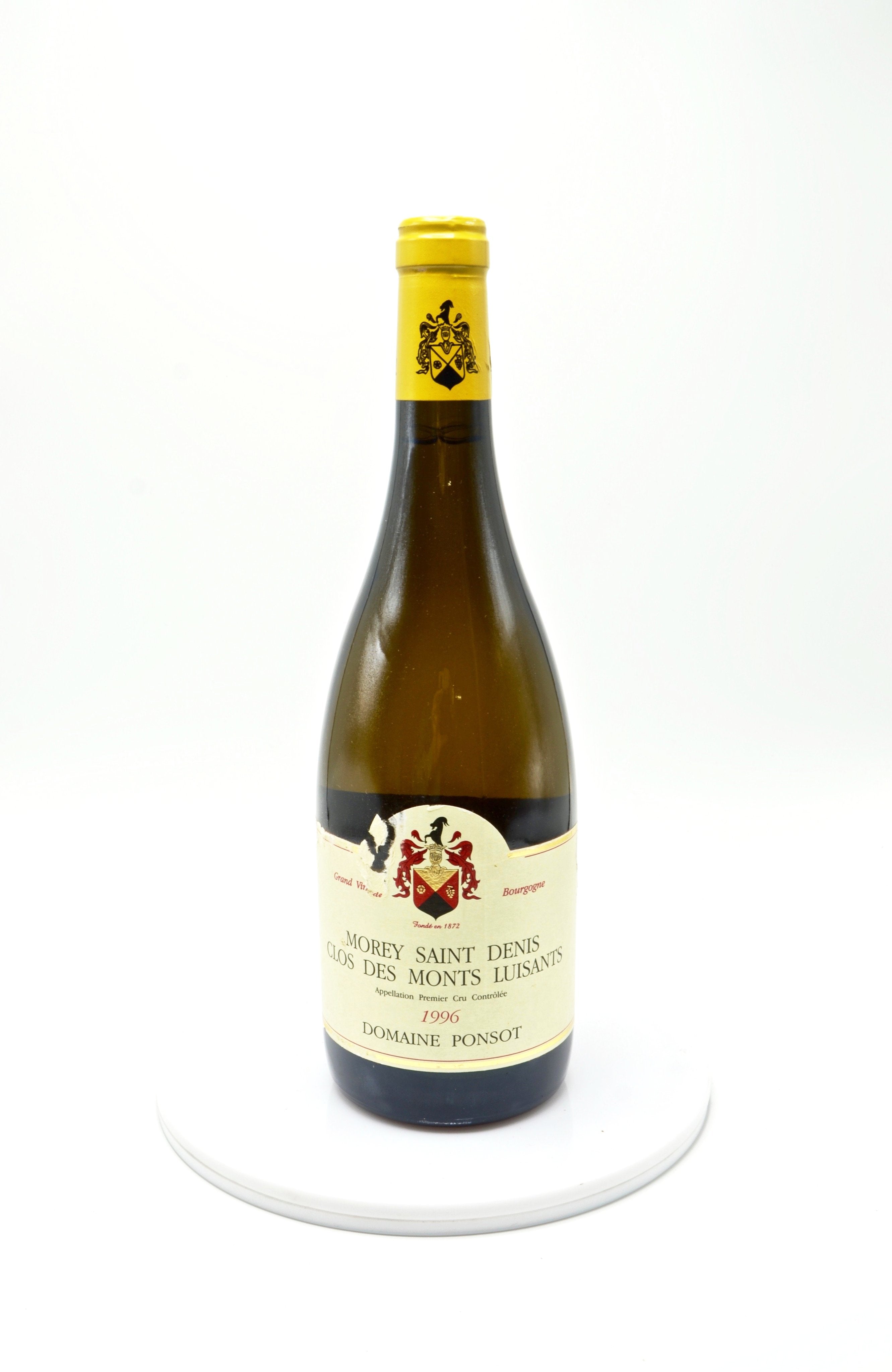 1996 Domaine Ponsot Morey-Saint-Denis Blanc, Clos des Monts Luisants, Premier Cru