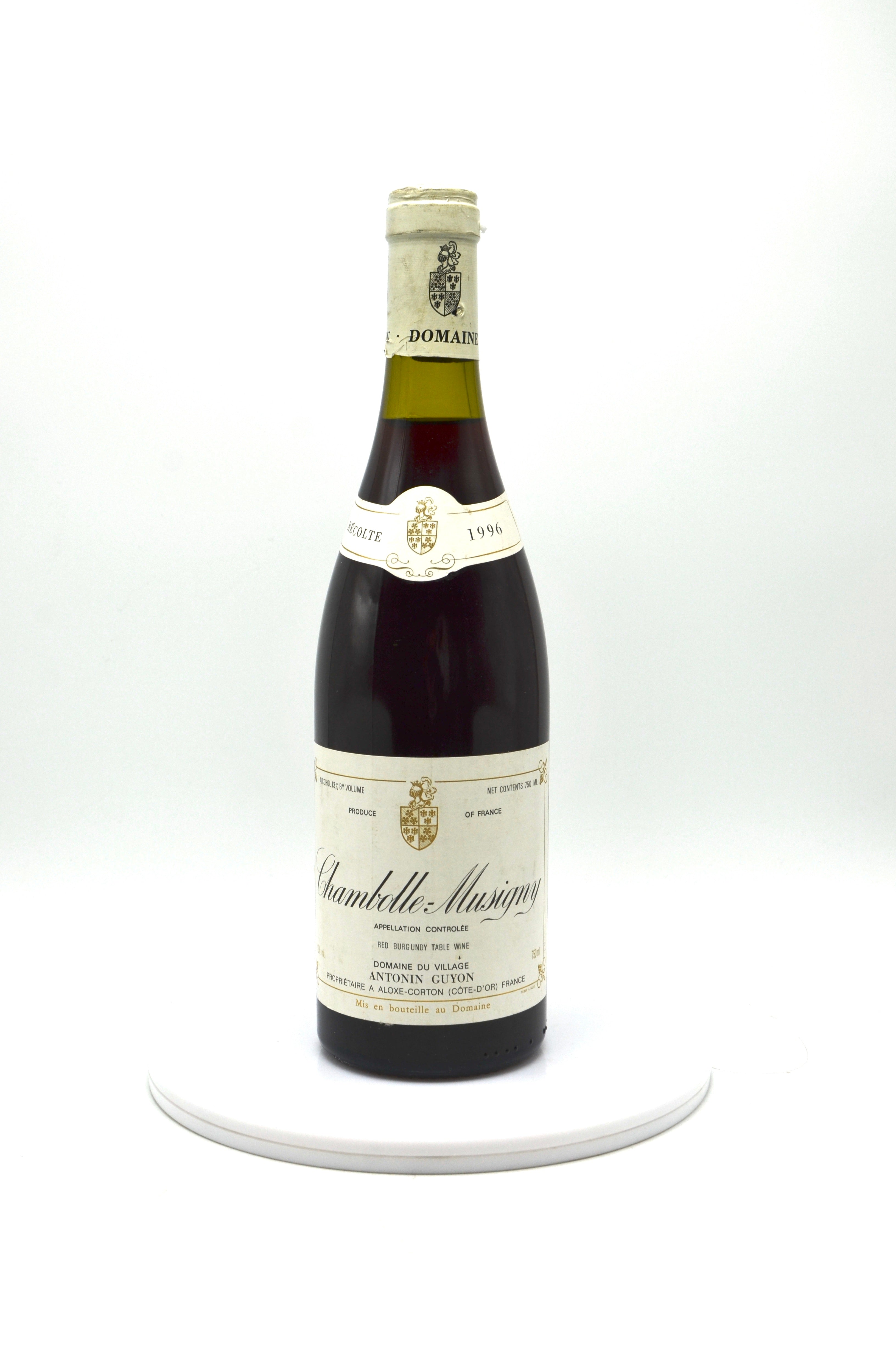 1996 Domaine Antonin Guyon Chambolle-Musigny