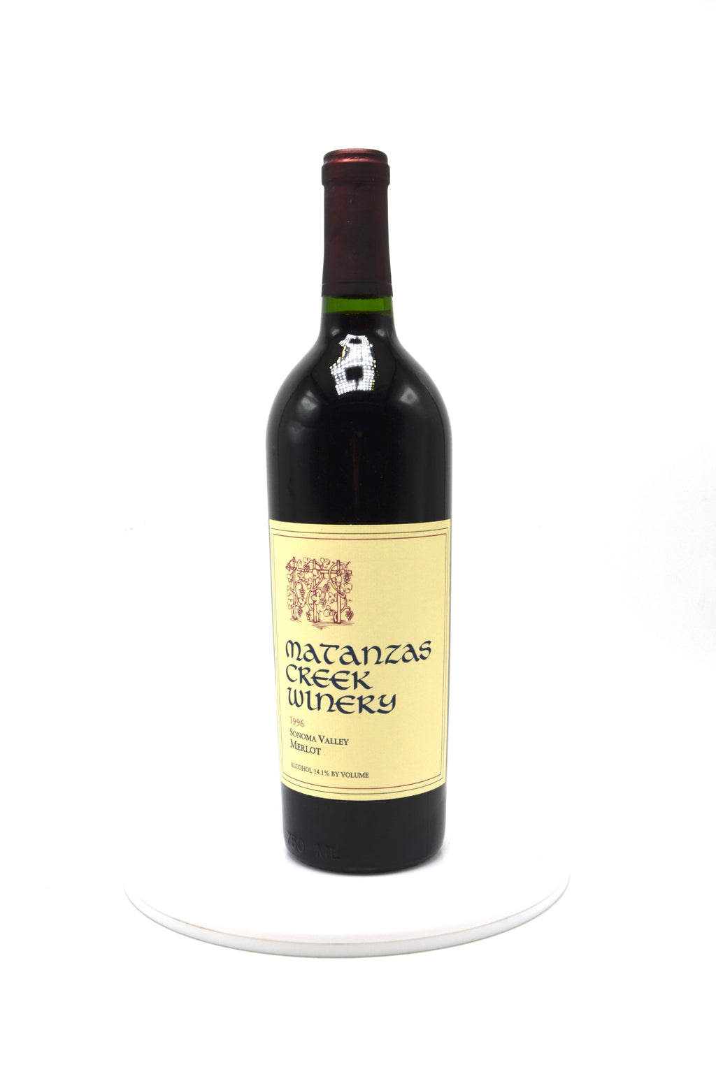 1996 Matanzas Creek Merlot, Sonoma County