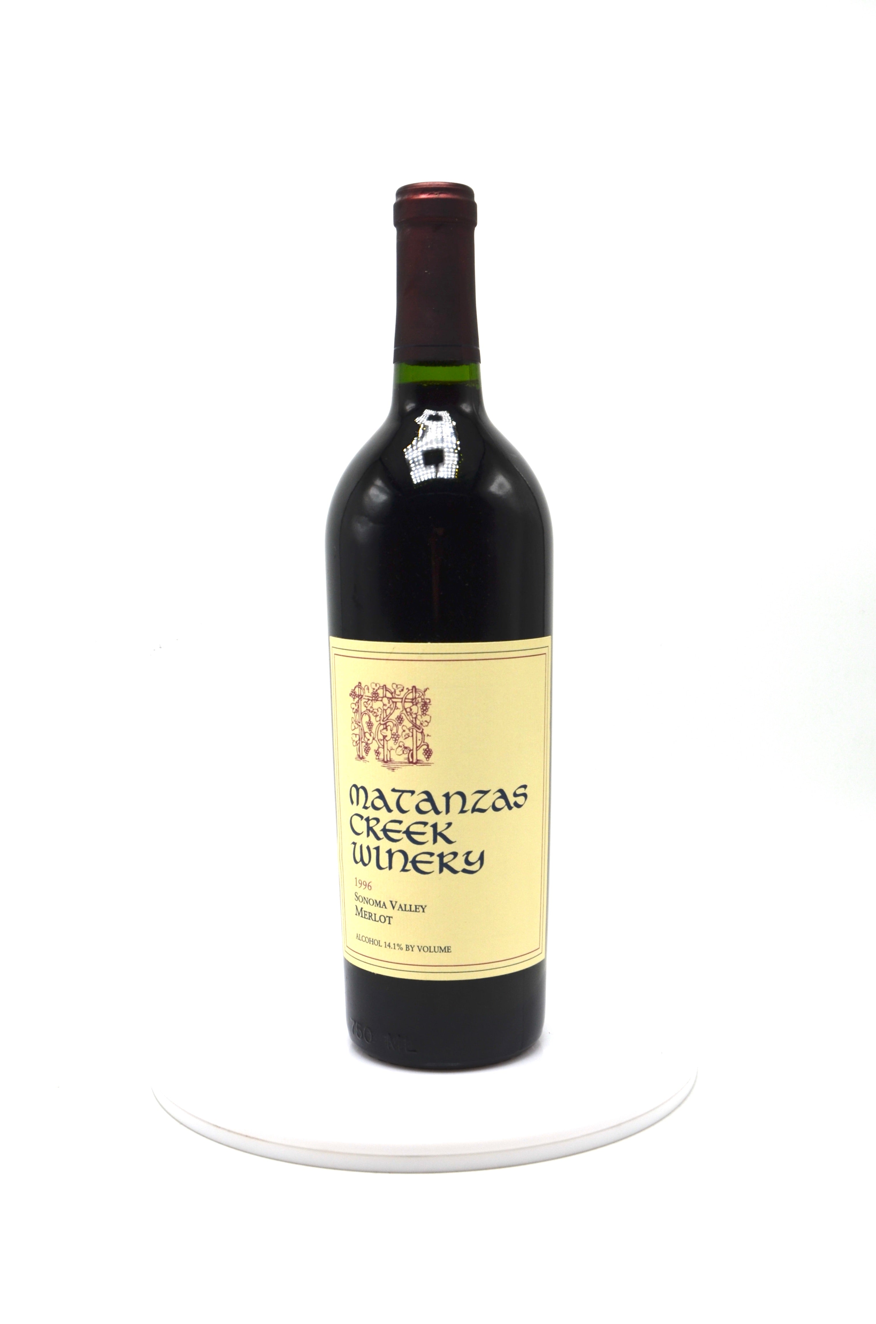 1996 Matanzas Creek Merlot, Sonoma County