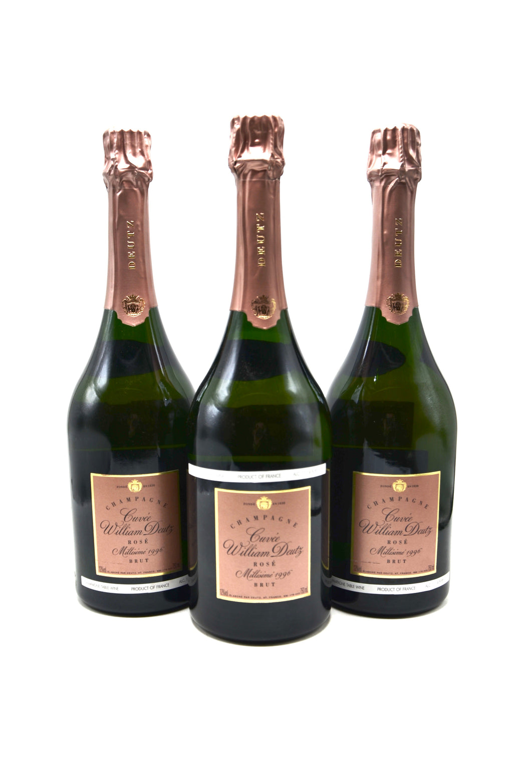 1996 Deutz Vintage Rose Champagne, Cuvee William Deutz