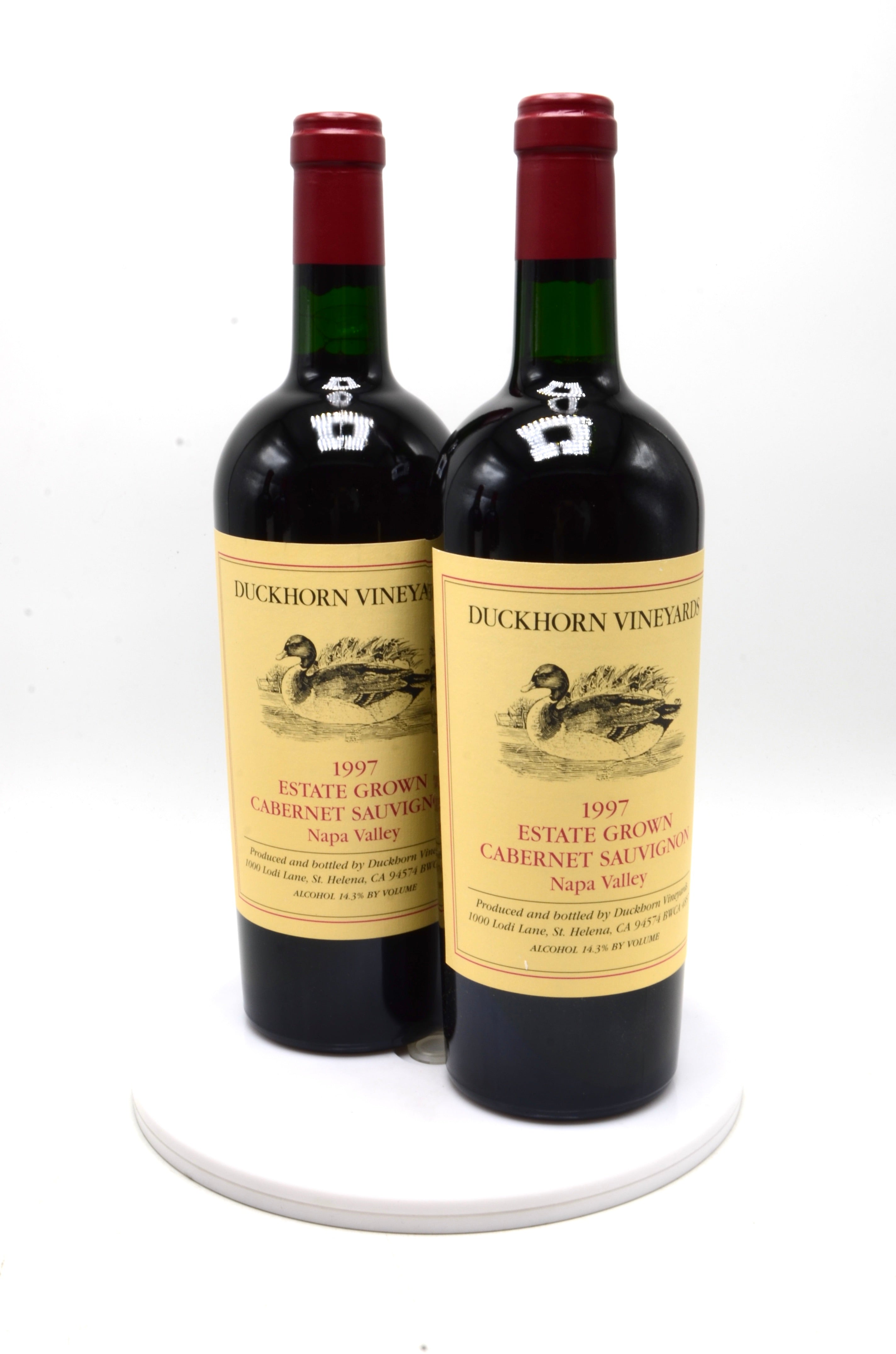 1997 Duckhorn Vineyards Estate Grown Cabernet Sauvignon, Napa Valley