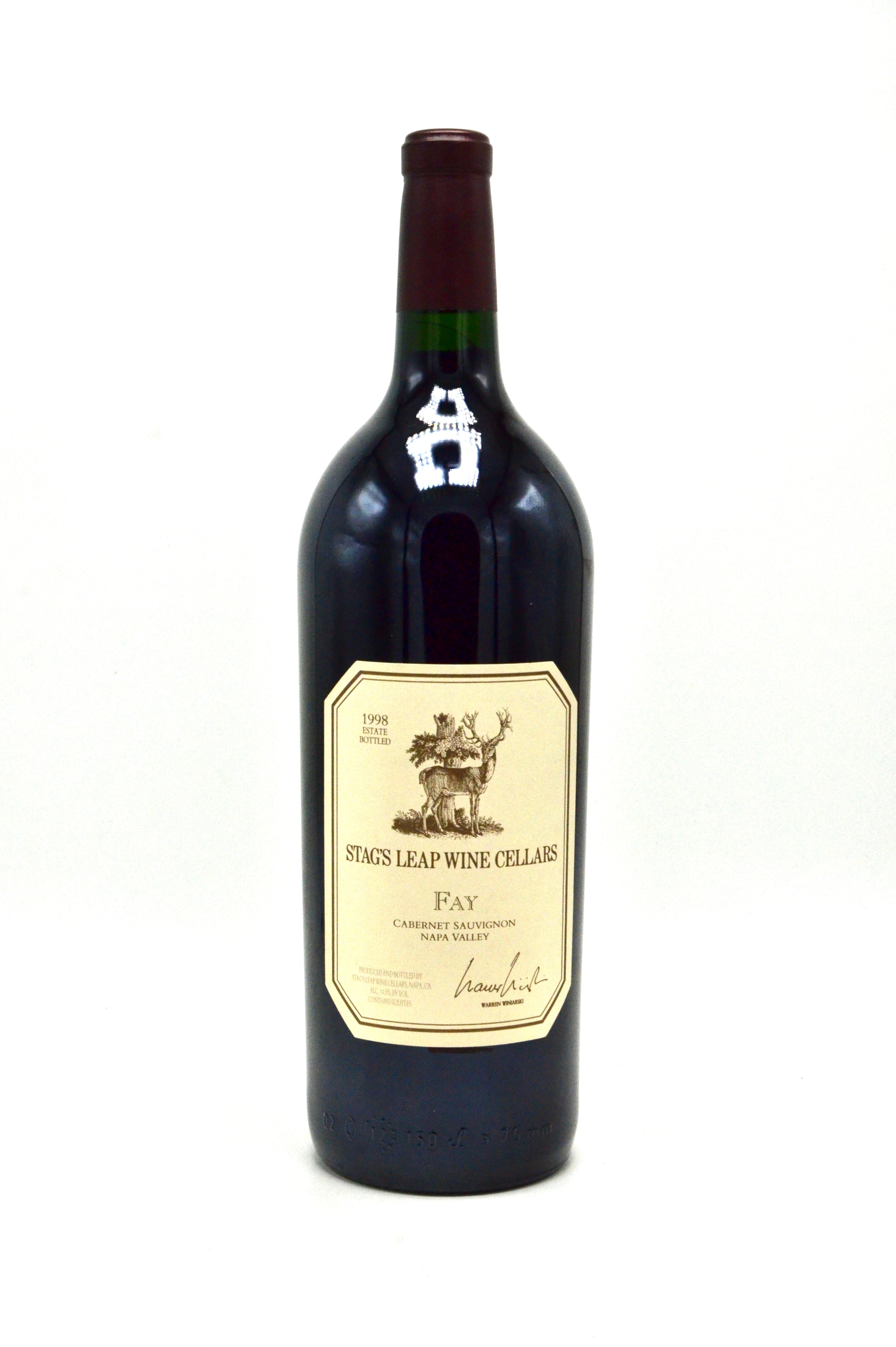 1998 Stag's Leap Wine Cellars Cabernet Sauvignon, Fay Vineyard, Napa Valley (magnum)