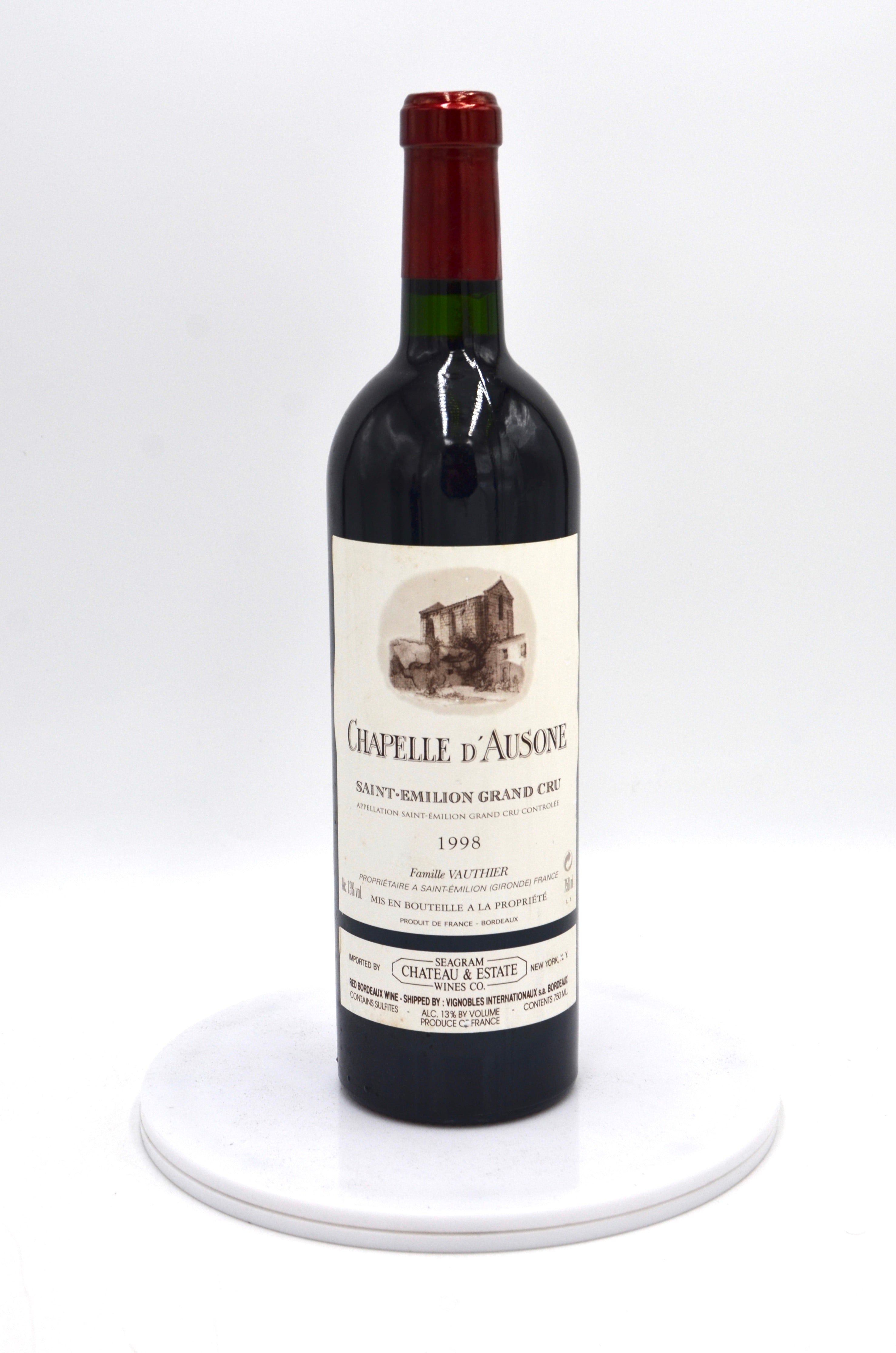 1998 Chapelle d'Ausone, St. Emilion [Ch. Ausone's 2nd]