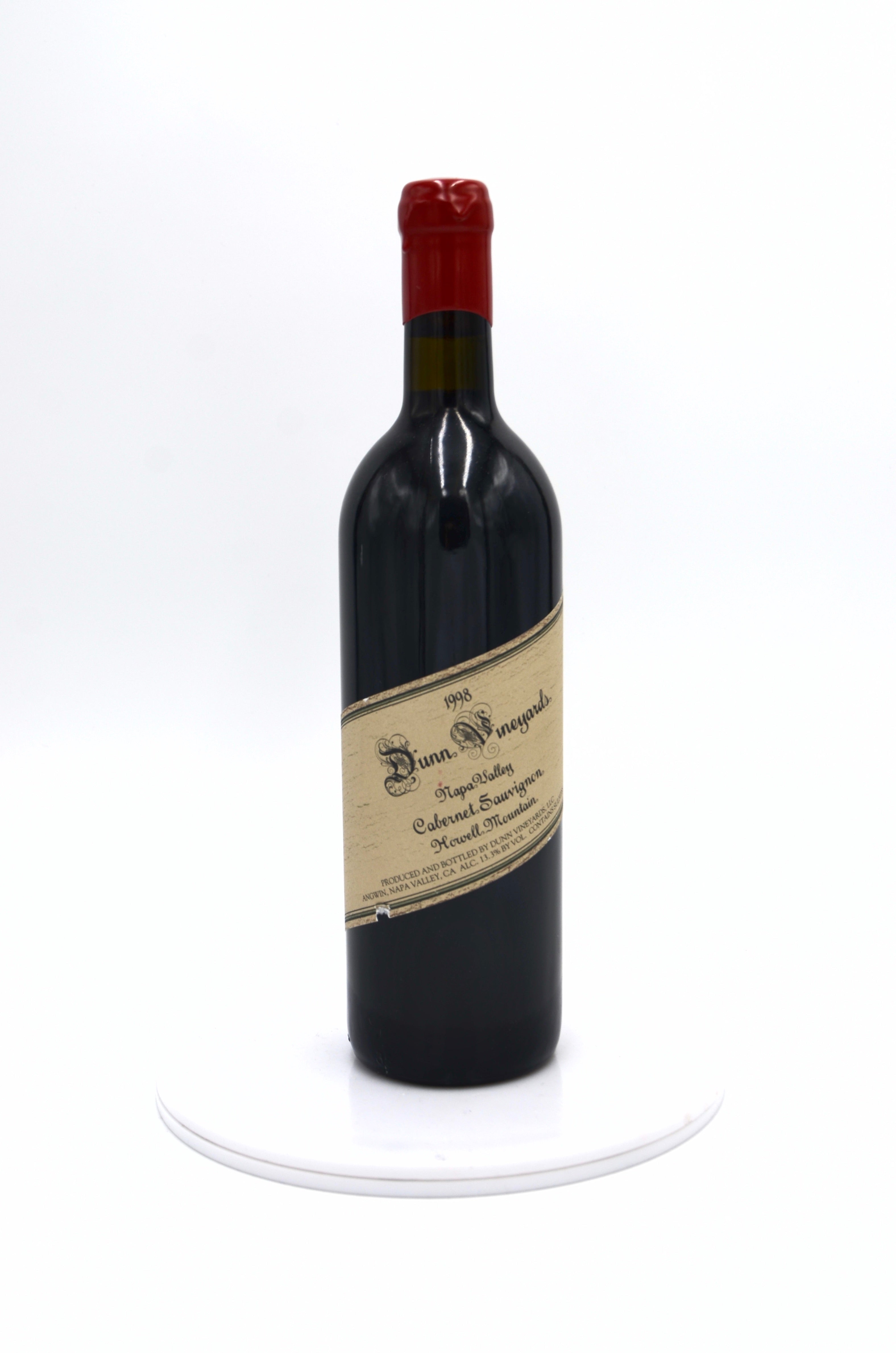 1998 Dunn Vineyards Cabernet Sauvignon, Howell Mountain