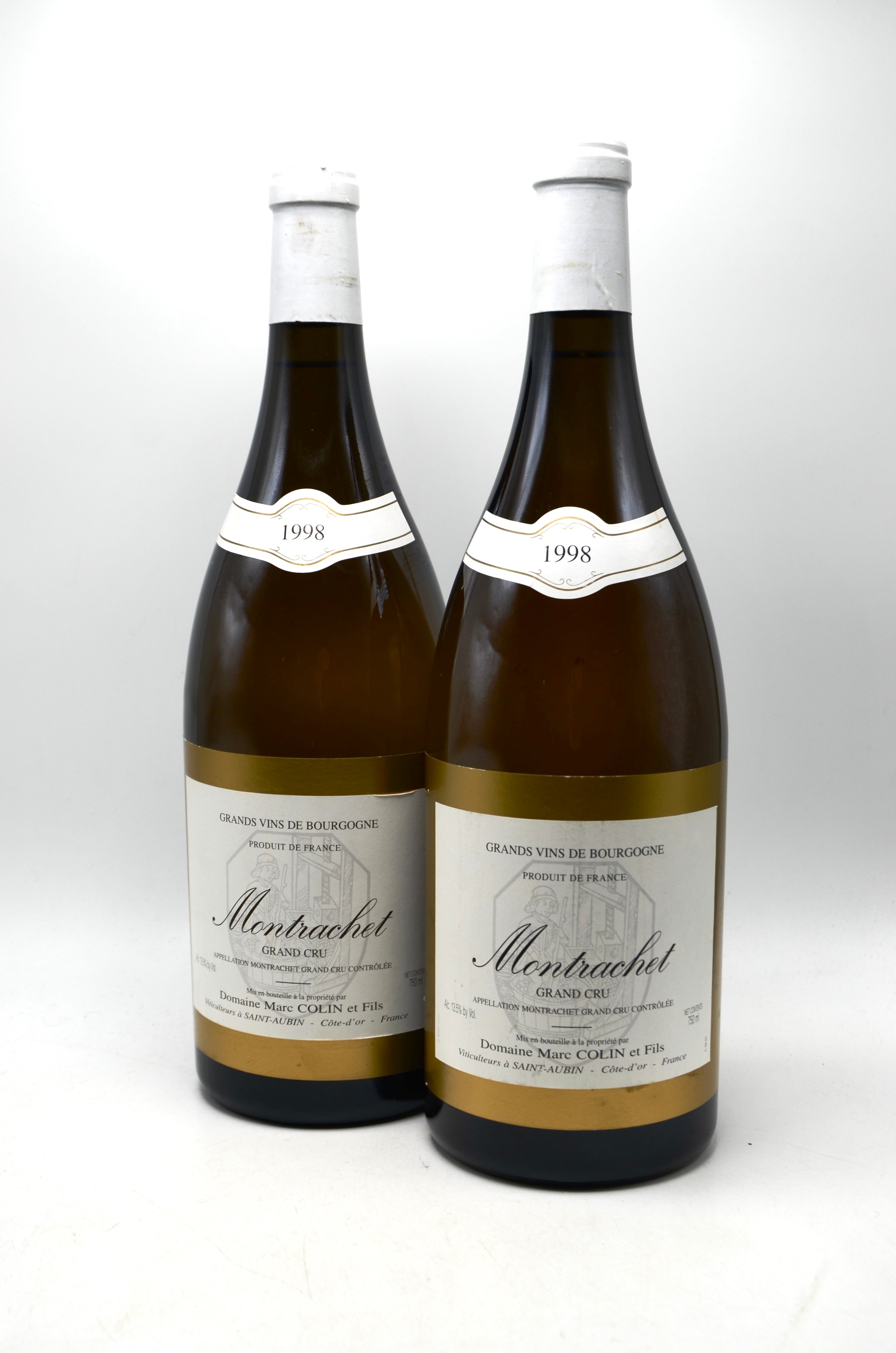 1998 Domaine Marc Colin et Fils Montrachet, Grand Cru (magnum)