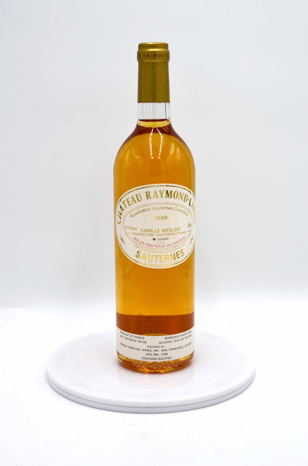 1998 Château Raymond-Lafon, Sauternes