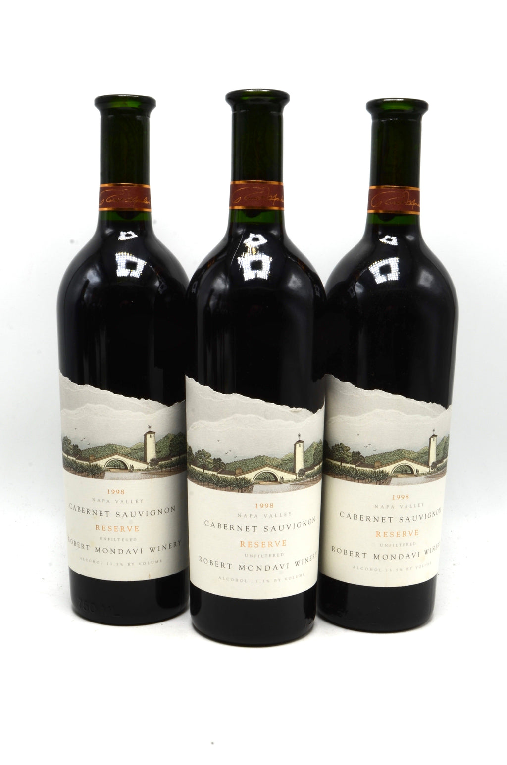 1998 Robert Mondavi Reserve Cabernet Sauvignon, Unfiltered, Napa Valley
