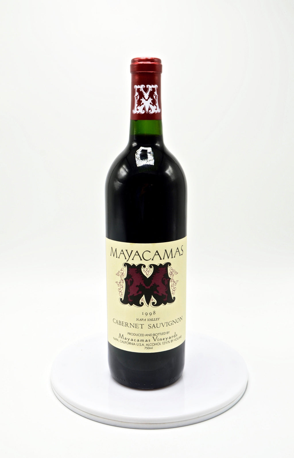 1998 Mayacamas Cabernet Sauvignon, Napa Valley