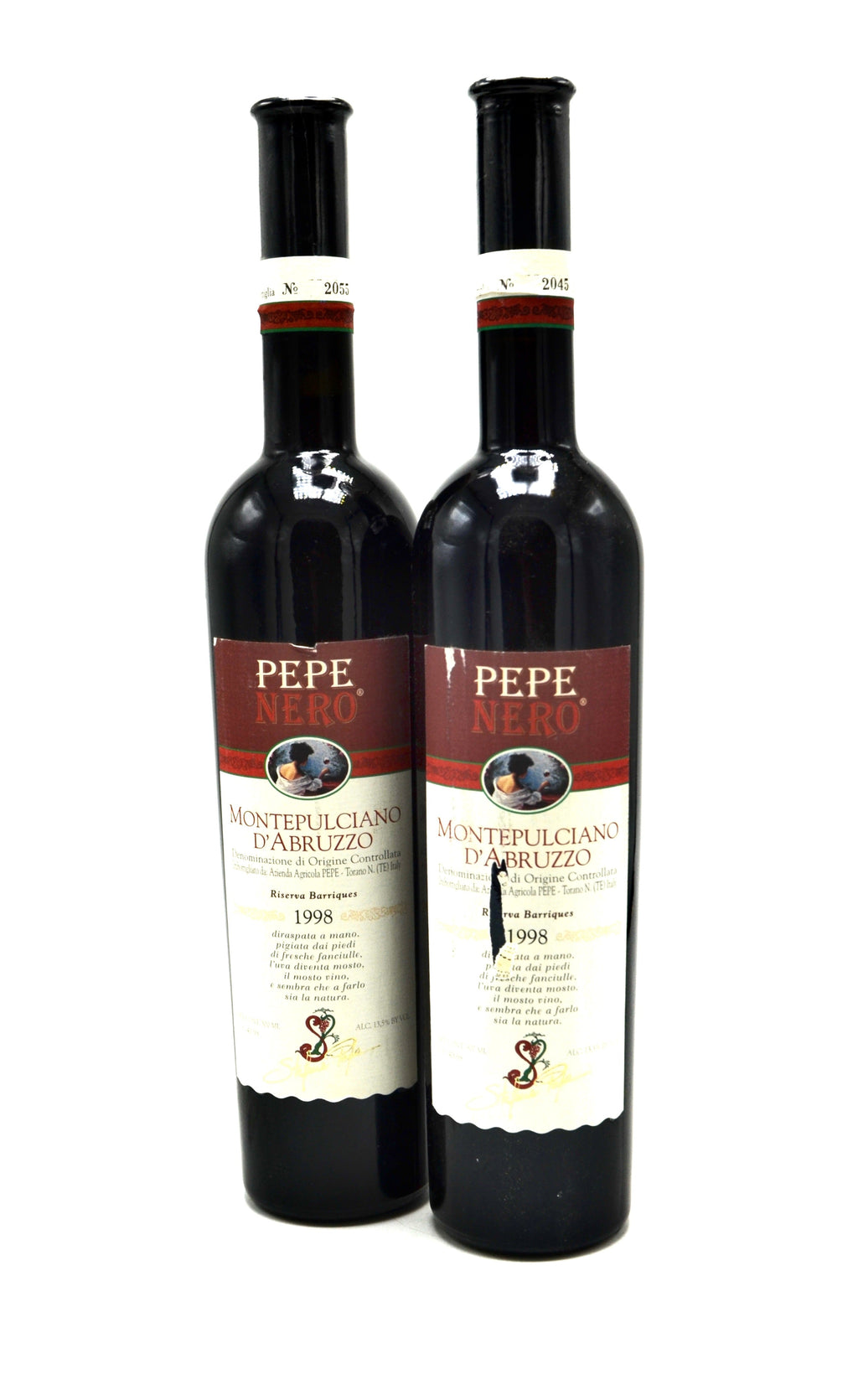 1998 Stefania Pepe Nero Montepulciano D'Abruzzo, Riserva Barriques (500ml)