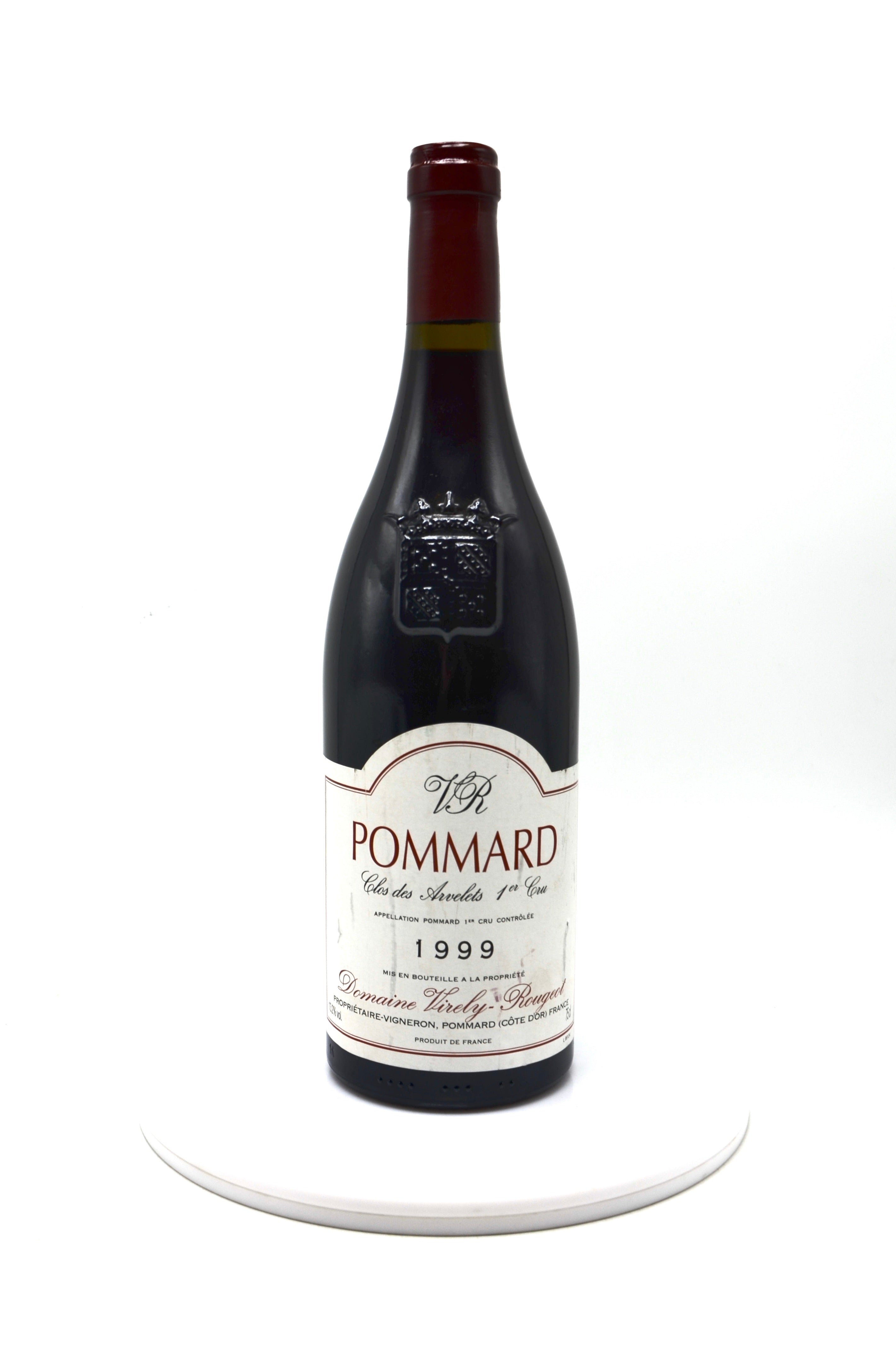 1999 Domaine Virely-Rougeot Pommard, Clos des Arvelets, Premier Cru