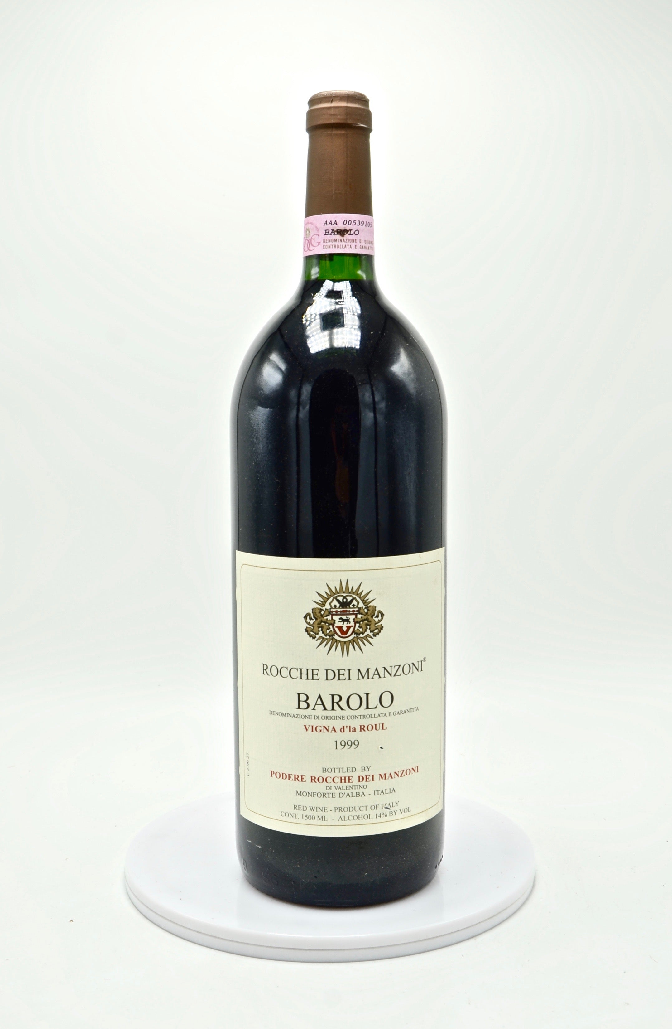 1999 Poderi Rocche dei Manzoni Barolo Vigna d'la Roul (magnum)
