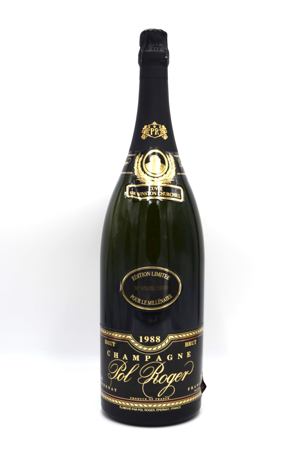 1988 Pol Roger Vintage Brut Champagne, Cuvée Sir Winston Churchill (double-magnum)
