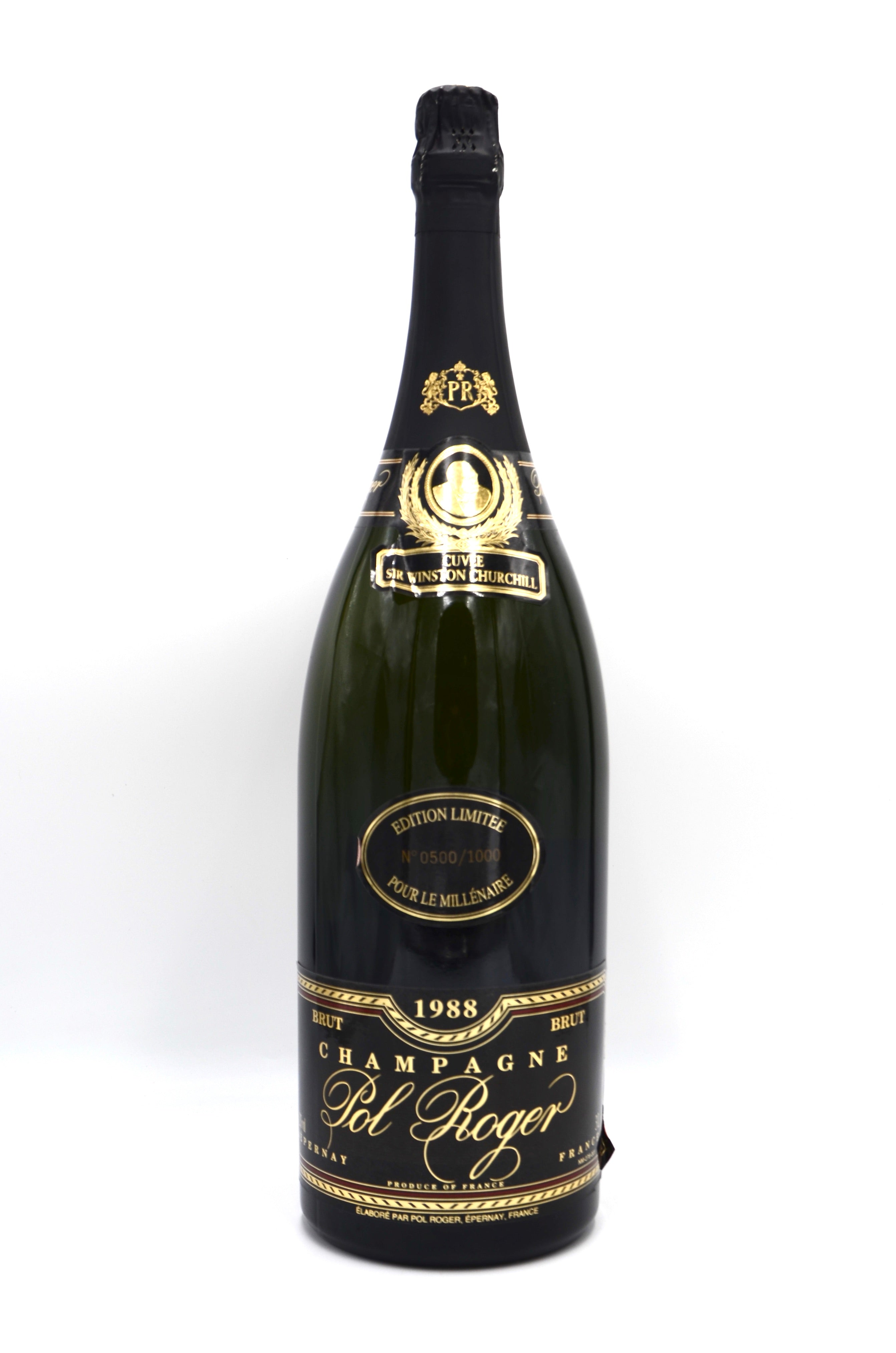 1988 Pol Roger Vintage Brut Champagne, Cuvée Sir Winston Churchill (double-magnum)