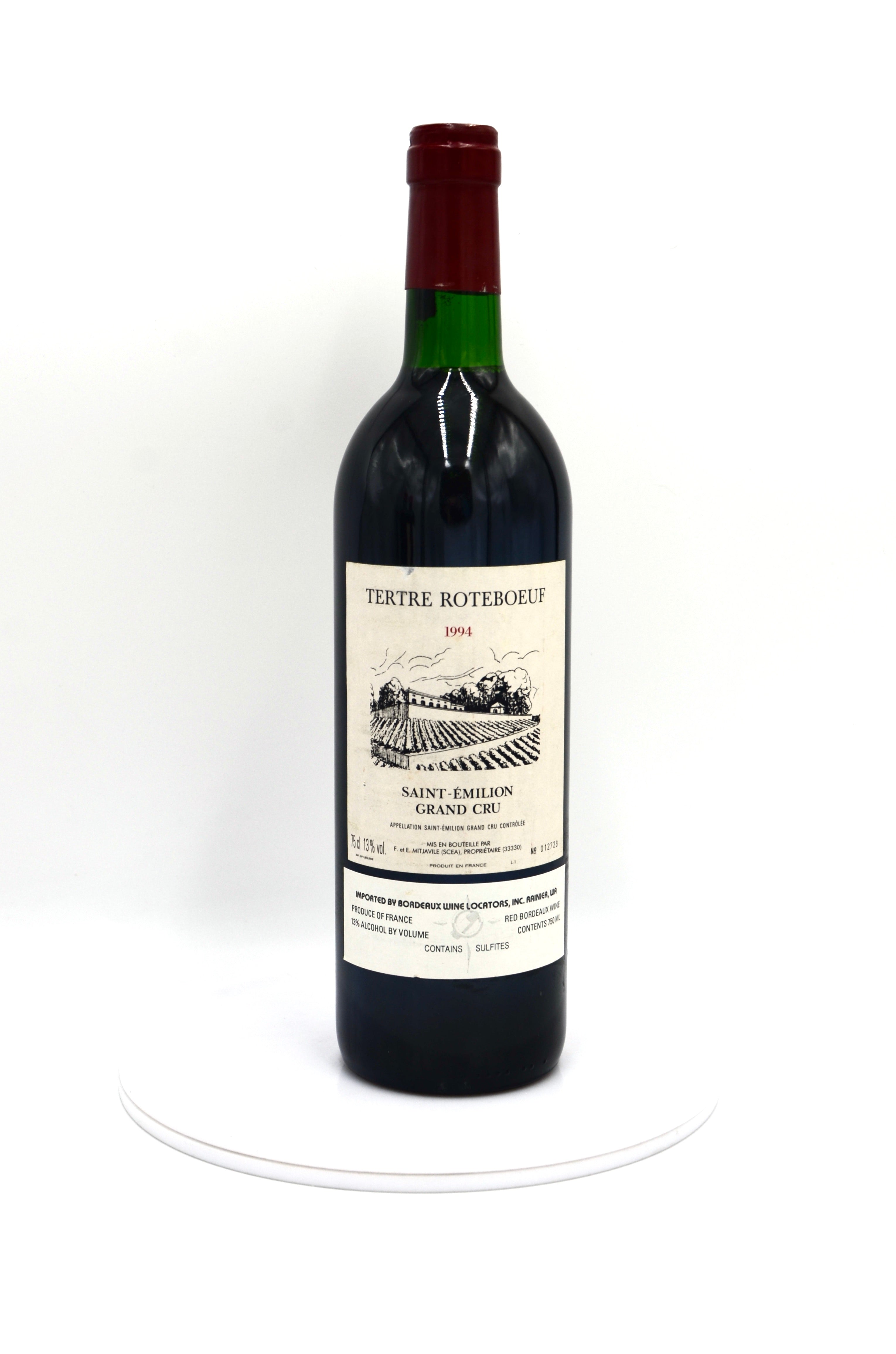 1994 Château Le Tertre Roteboeuf, St. Emilion