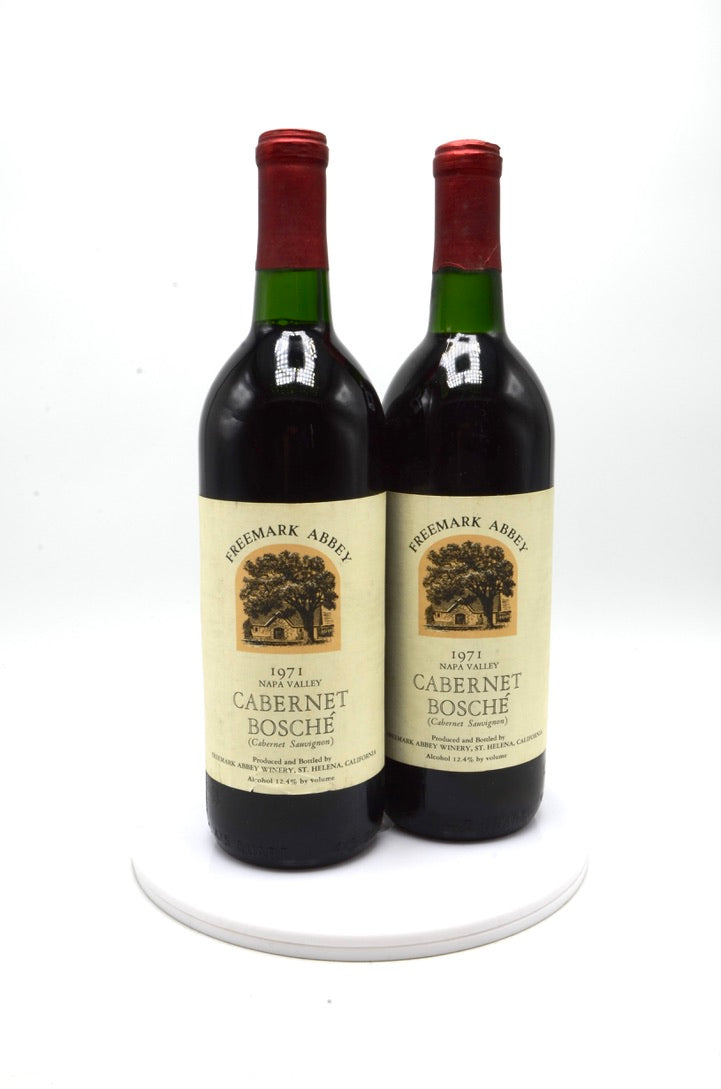 1971 Freemark Abbey Cabernet Sauvignon, Bosche Vineyard, Napa Valley