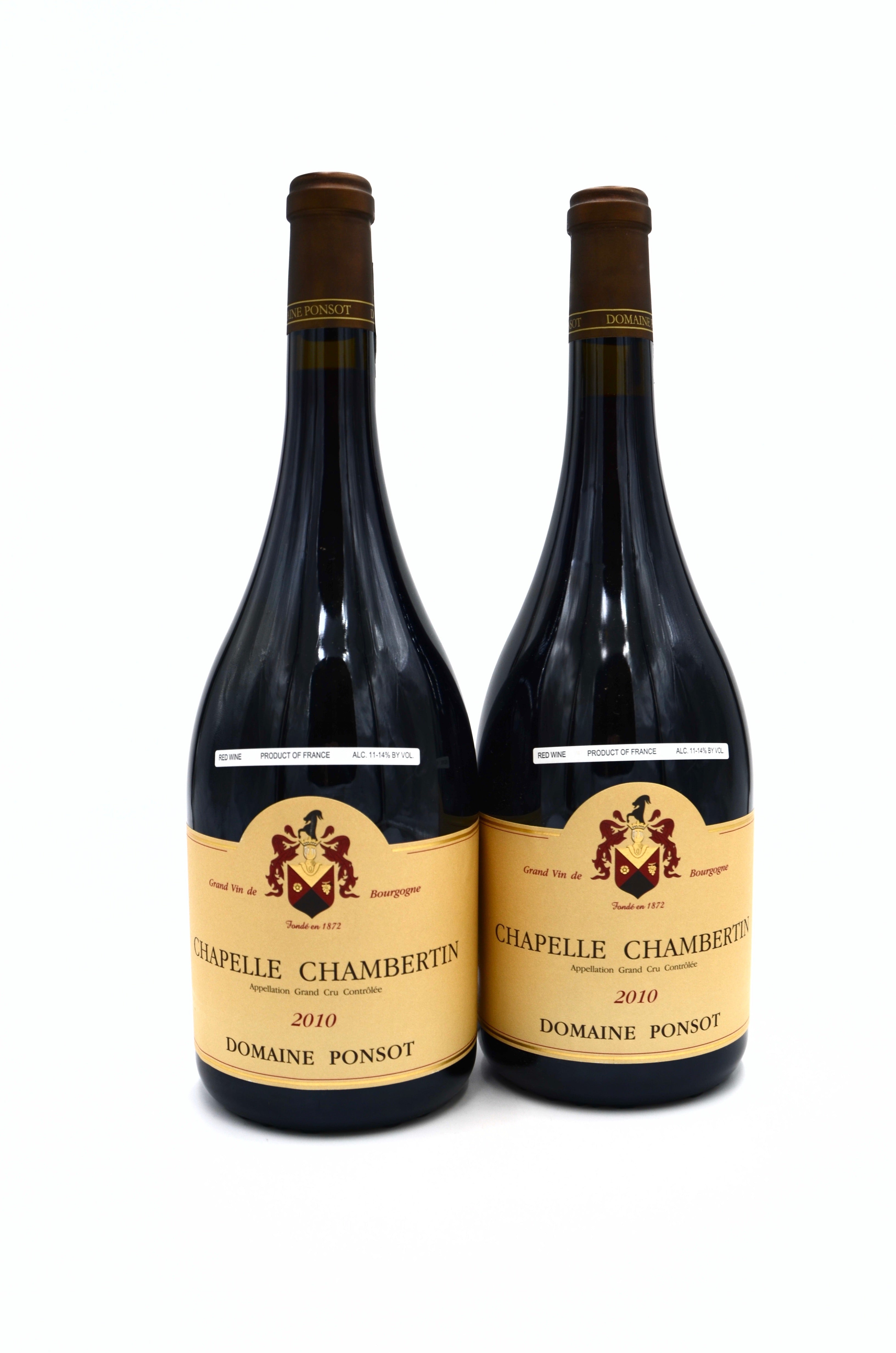 2010 Domaine Ponsot Chapelle Chambertin, Grand Cru (magnum)