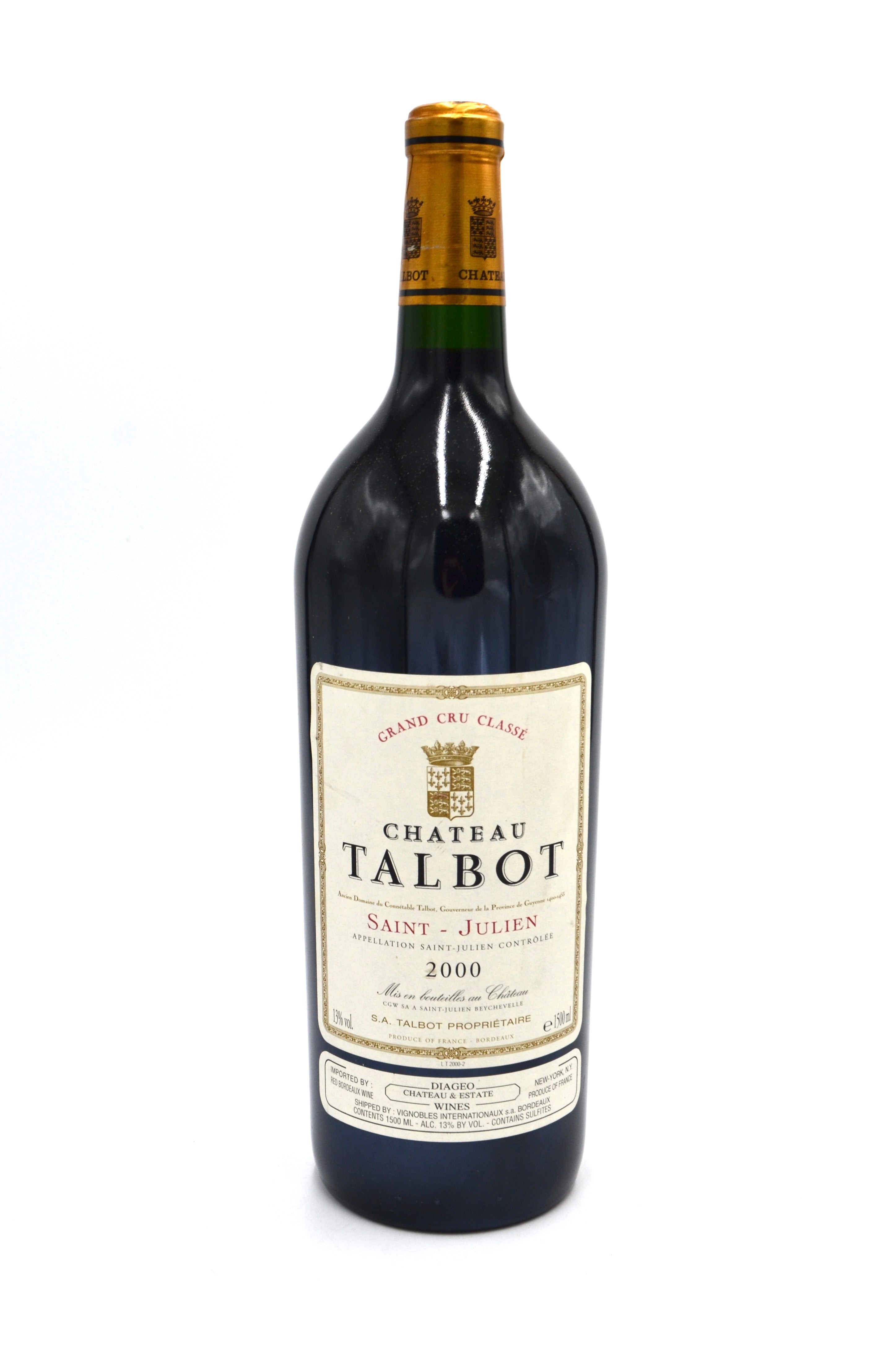 2000 Château Talbot, St. Julien (magnum)