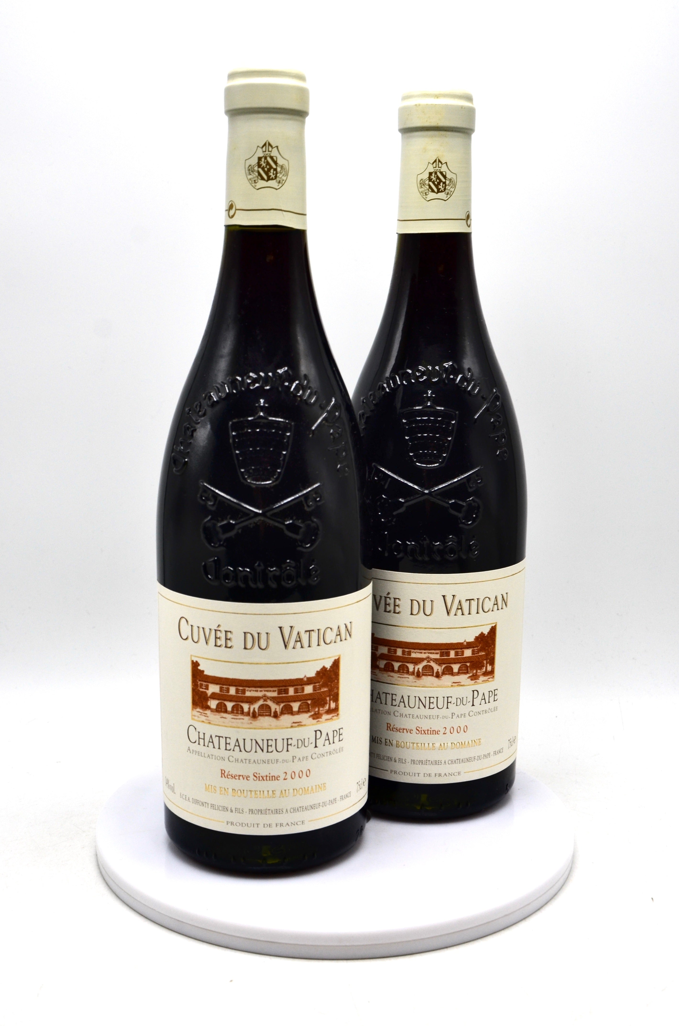 2000 Cuvée du Vatican Châteauneuf-du-Pape, Réserve Sixtine